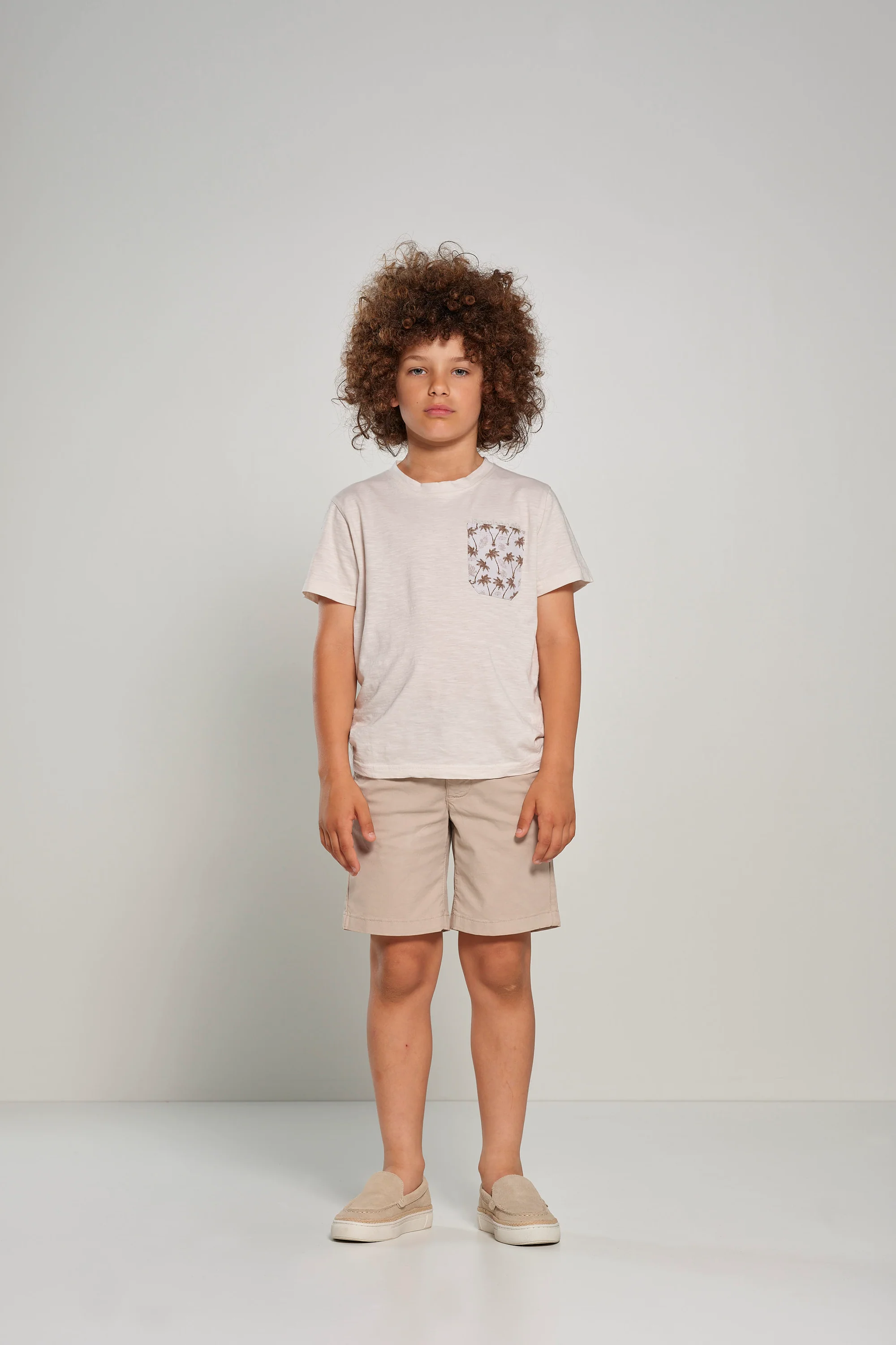 Bermuda boy con tasche chino - Image 8