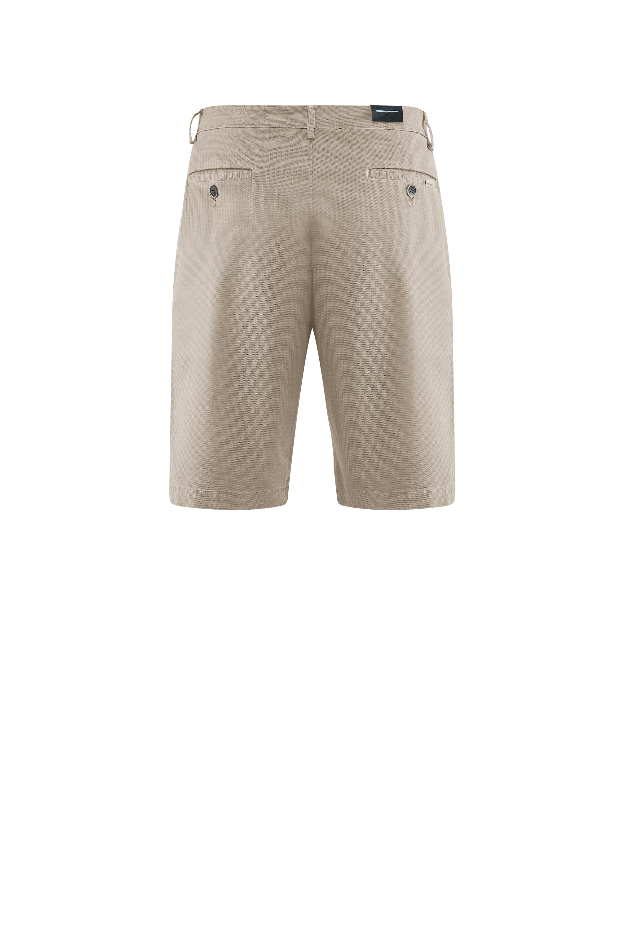 Bermuda chino in gabardina con micro-stampa - Image 3