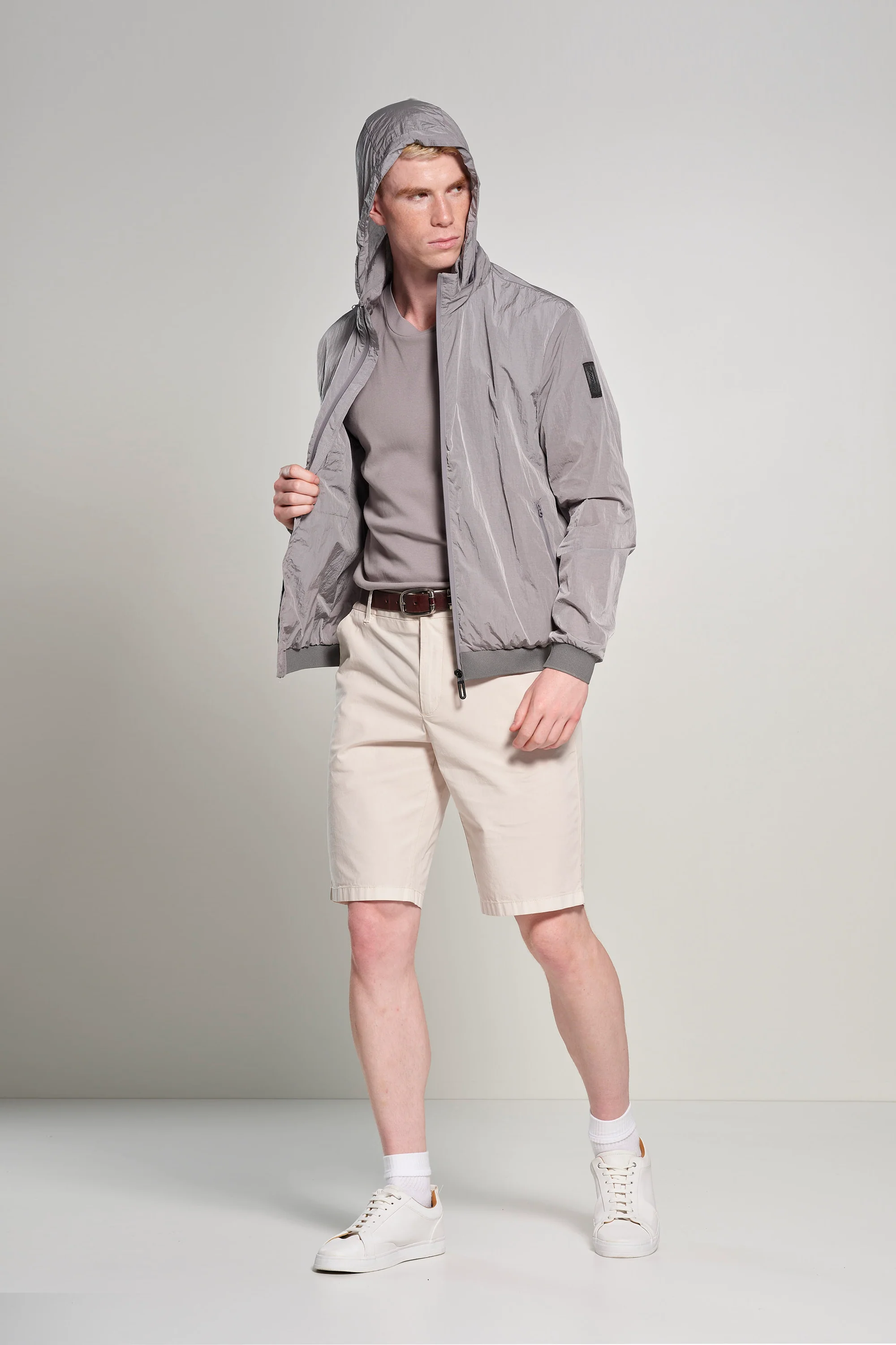 Bermuda chino in popeline di cotone - Image 4