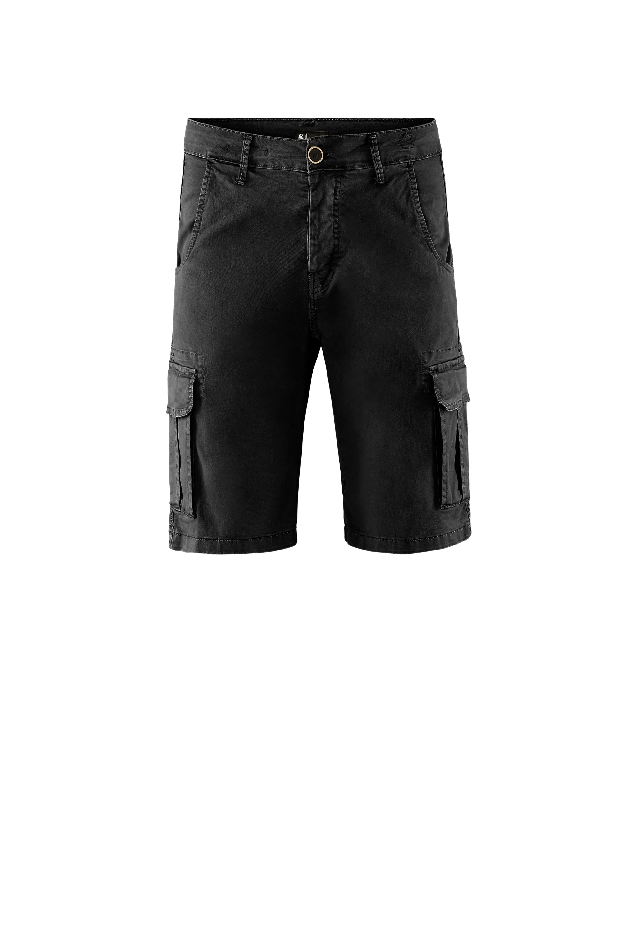 Bermuda con tasche cargo in gabardina di cotone - Image 11
