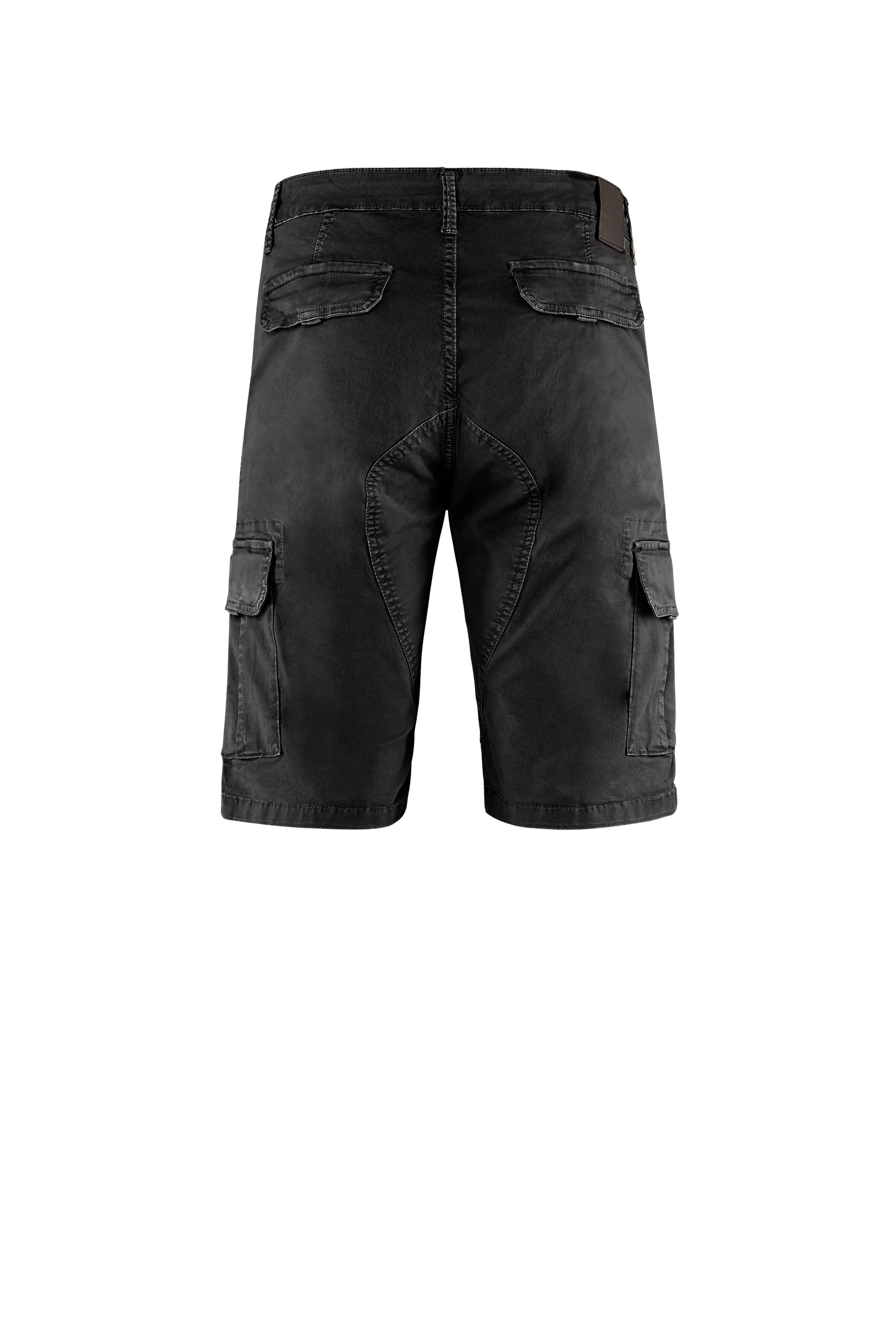 Bermuda con tasche cargo in gabardina di cotone - Image 13