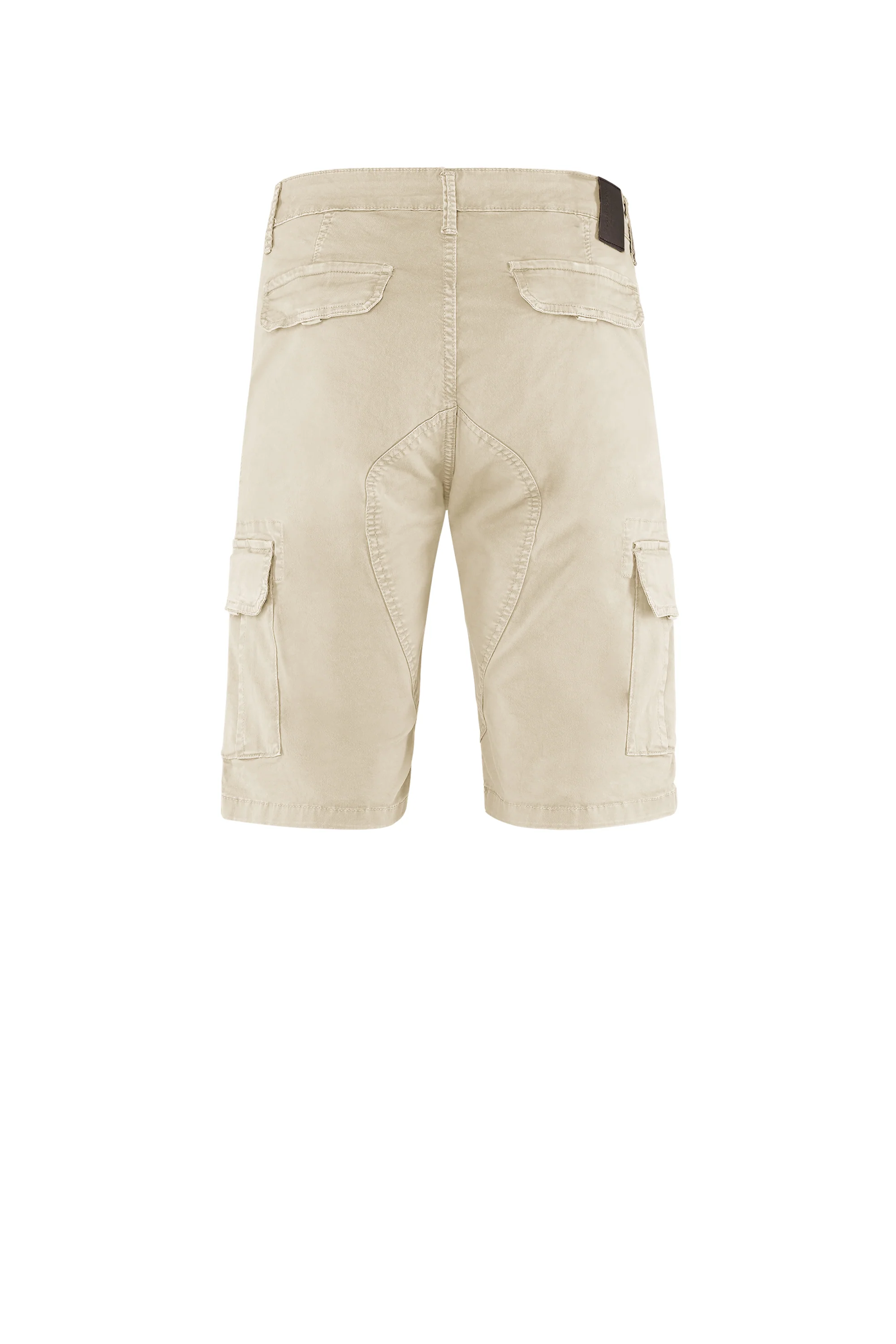 Bermuda con tasche cargo in gabardina di cotone - Image 23
