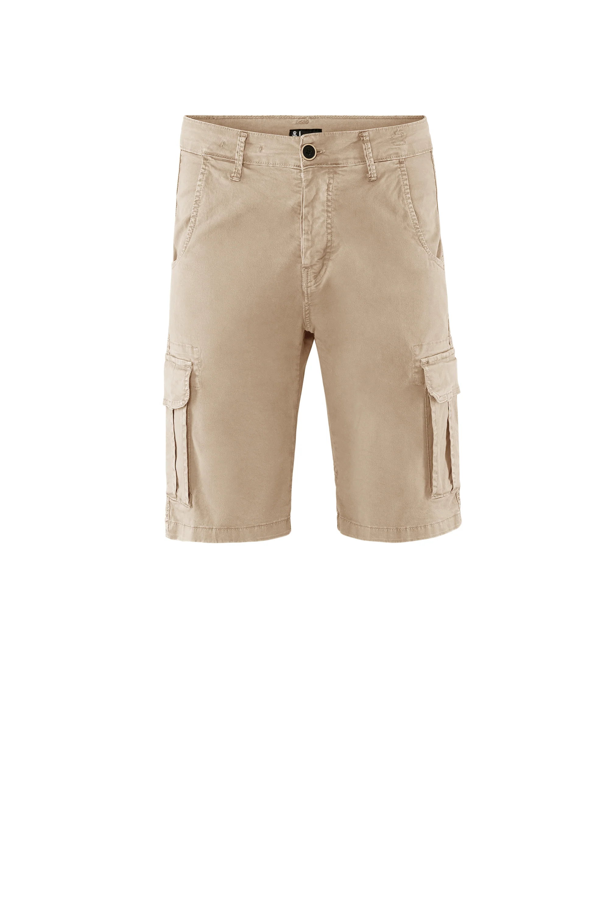 Bermuda con tasche cargo in gabardina di cotone - Image 26