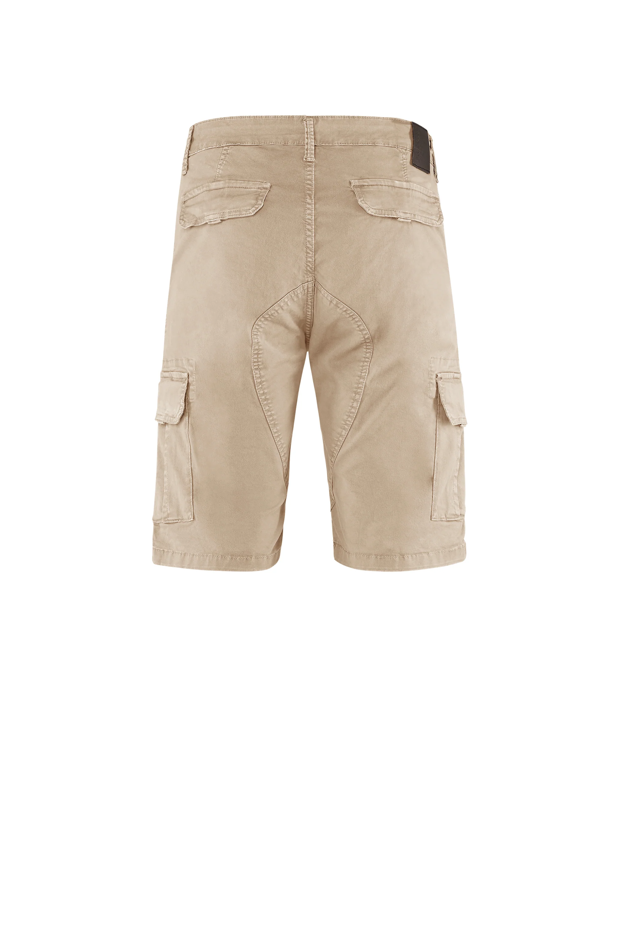 Bermuda con tasche cargo in gabardina di cotone - Image 28