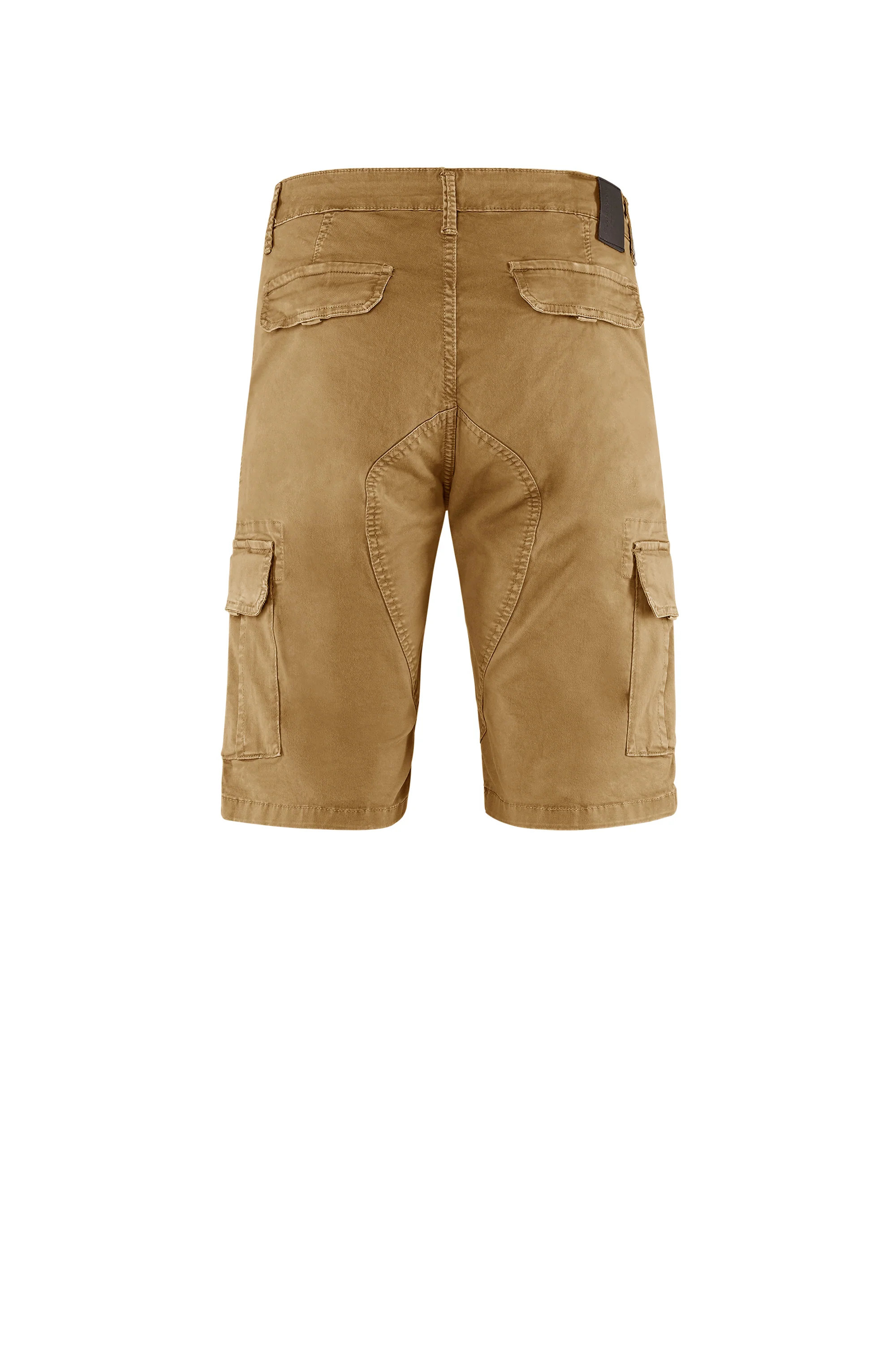 Bermuda con tasche cargo in gabardina di cotone - Image 3