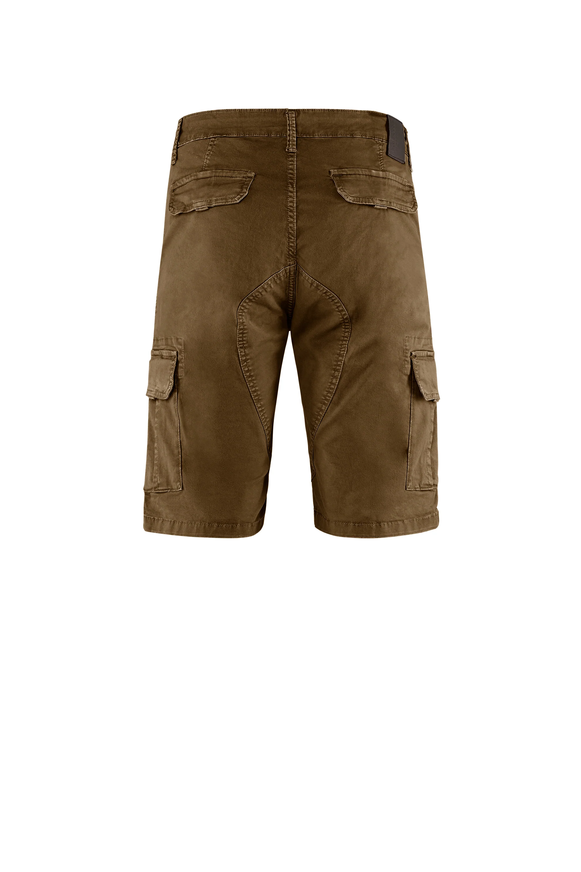 Bermuda con tasche cargo in gabardina di cotone - Image 33