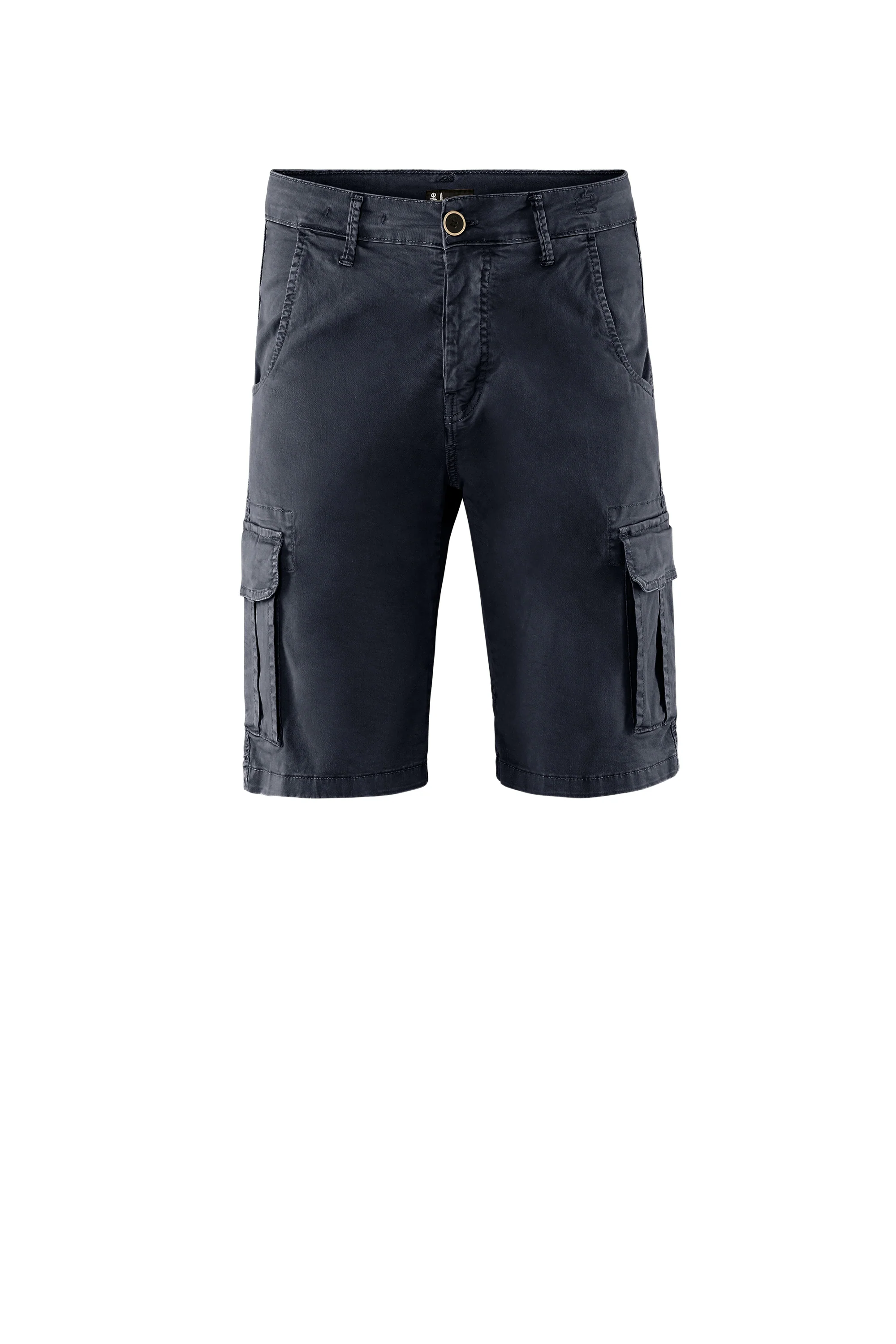 Bermuda con tasche cargo in gabardina di cotone - Image 36