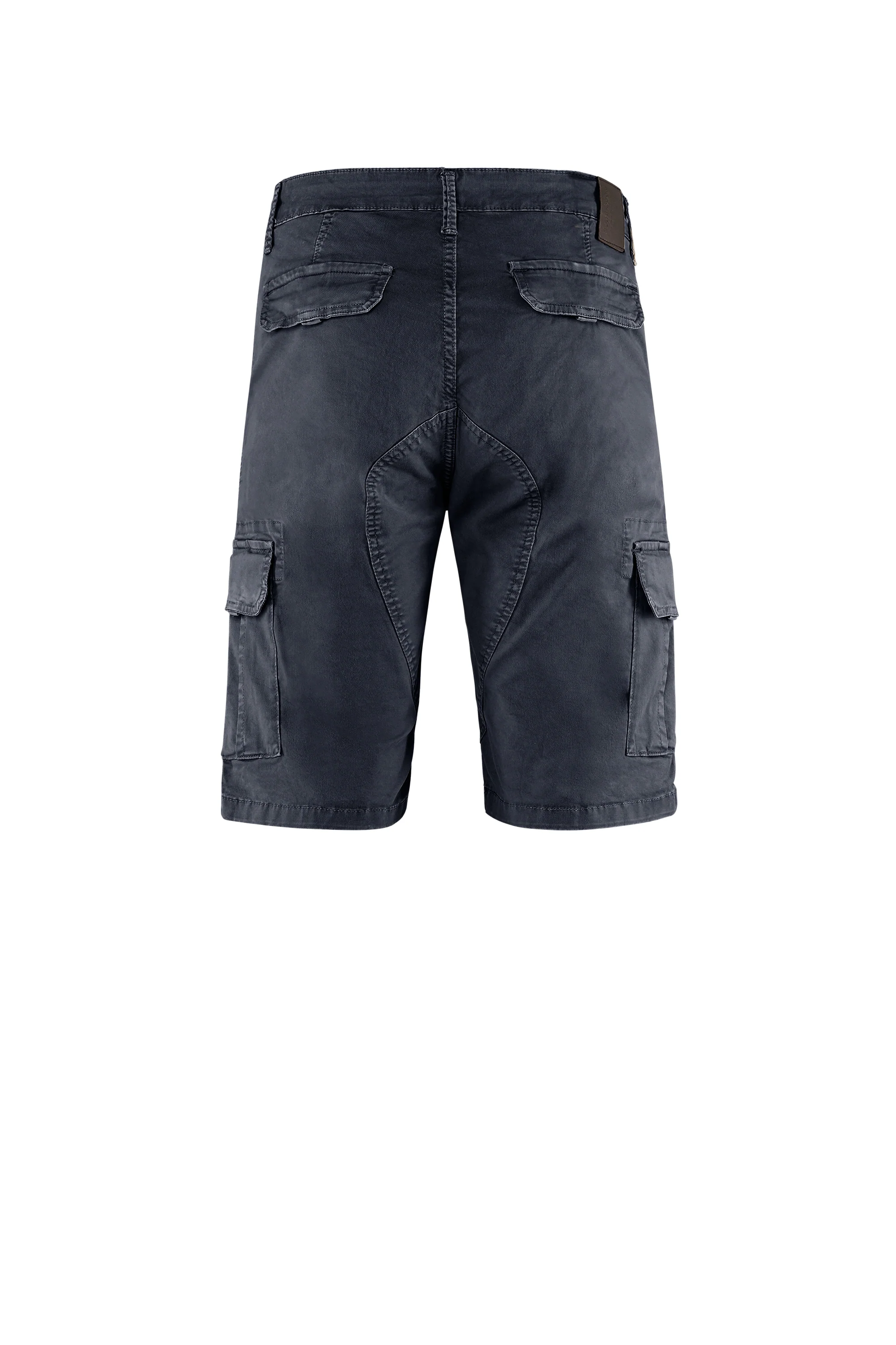 Bermuda con tasche cargo in gabardina di cotone - Image 38
