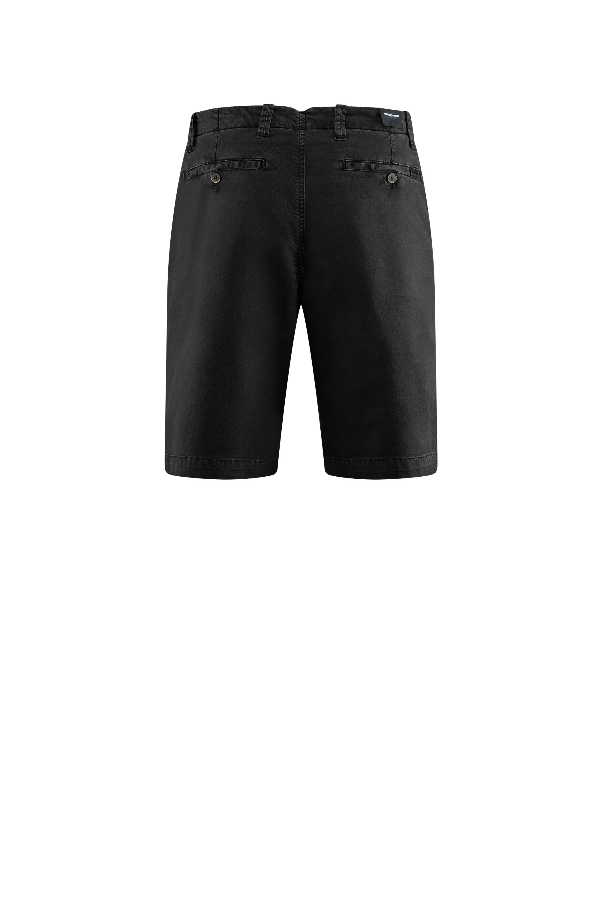 Bermuda con tasche fatigue in gabardina di cotone - Image 3