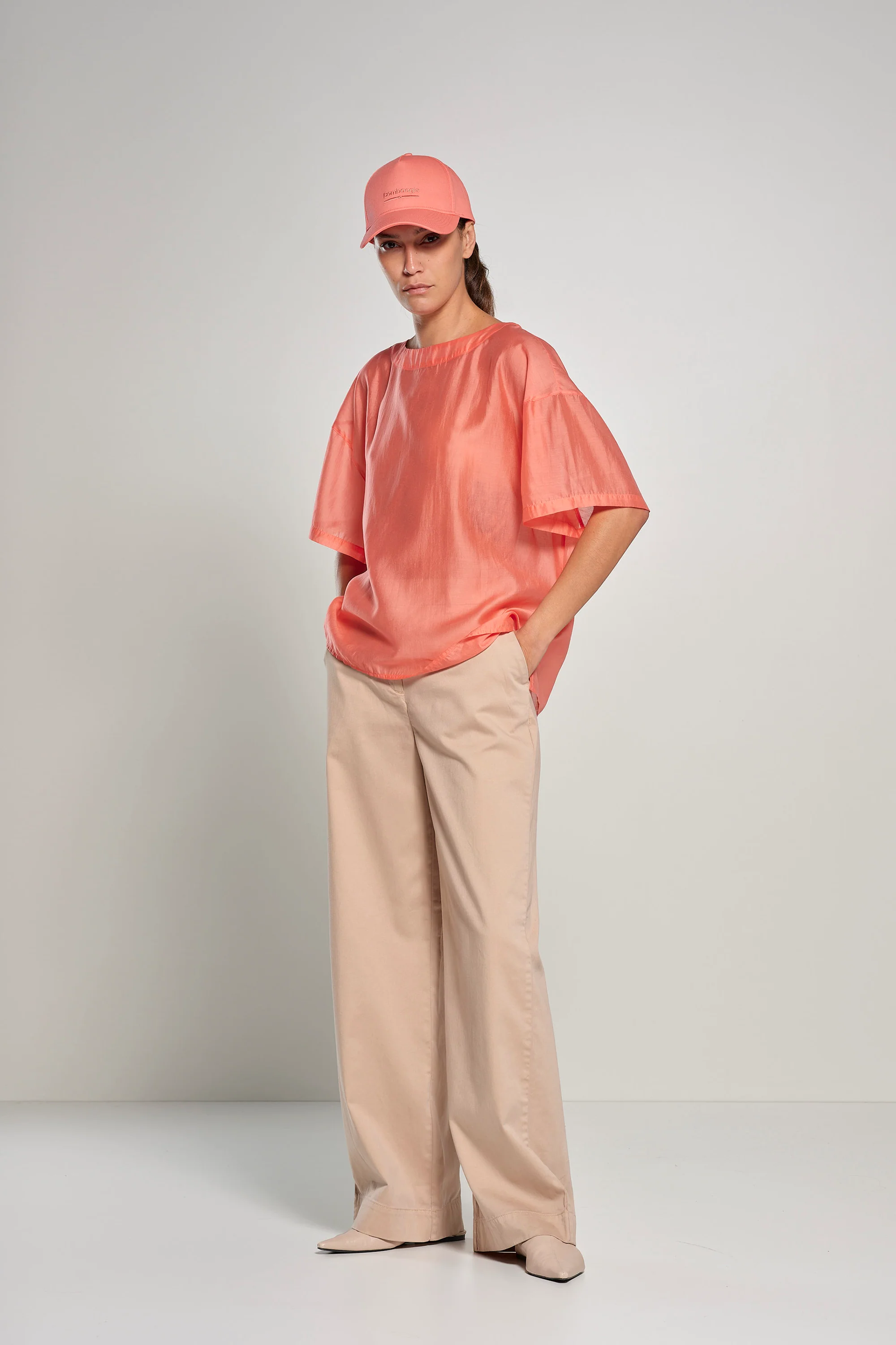 Blusa over in voile di lyocell - Image 14