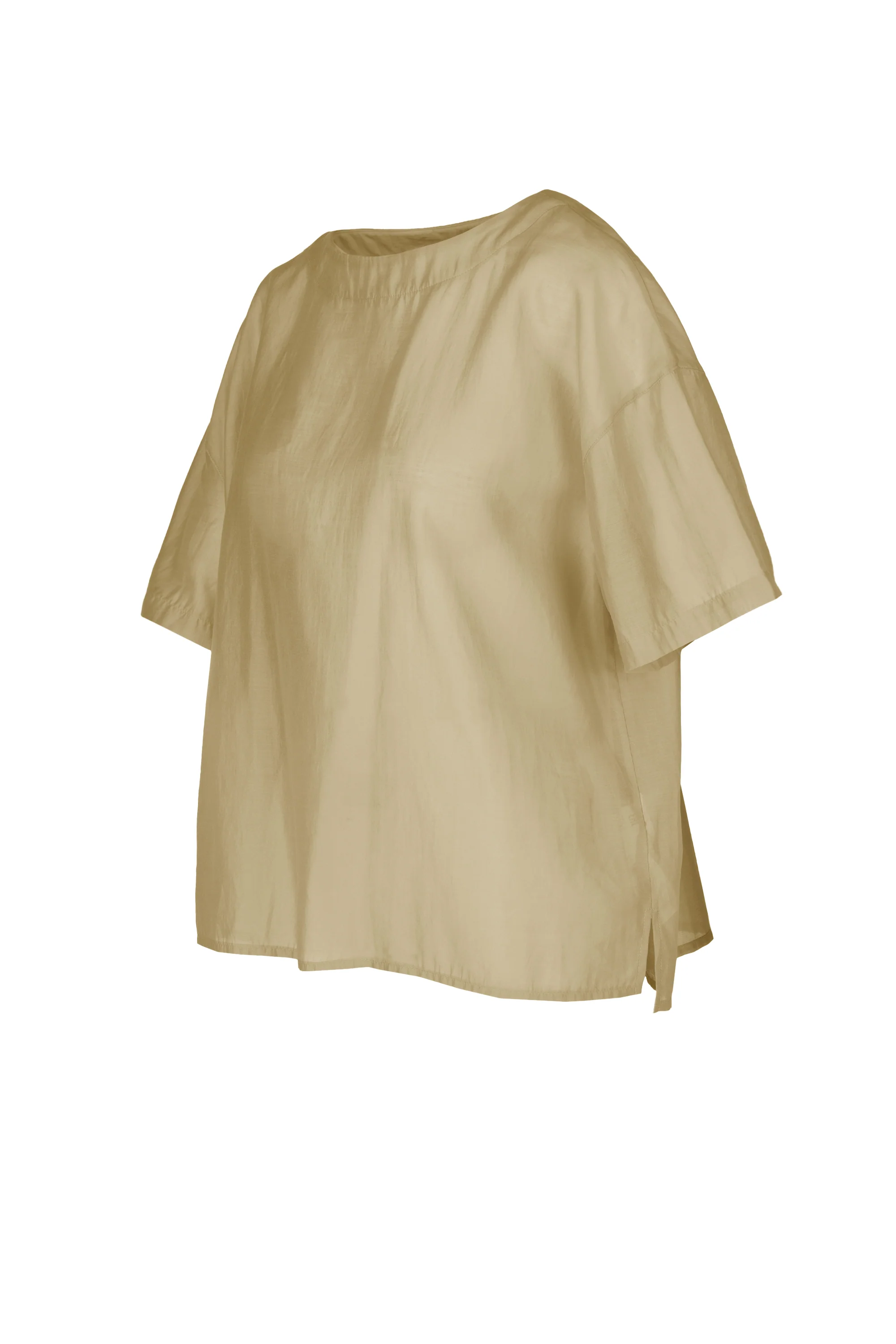 Blusa over in voile di lyocell - Image 22