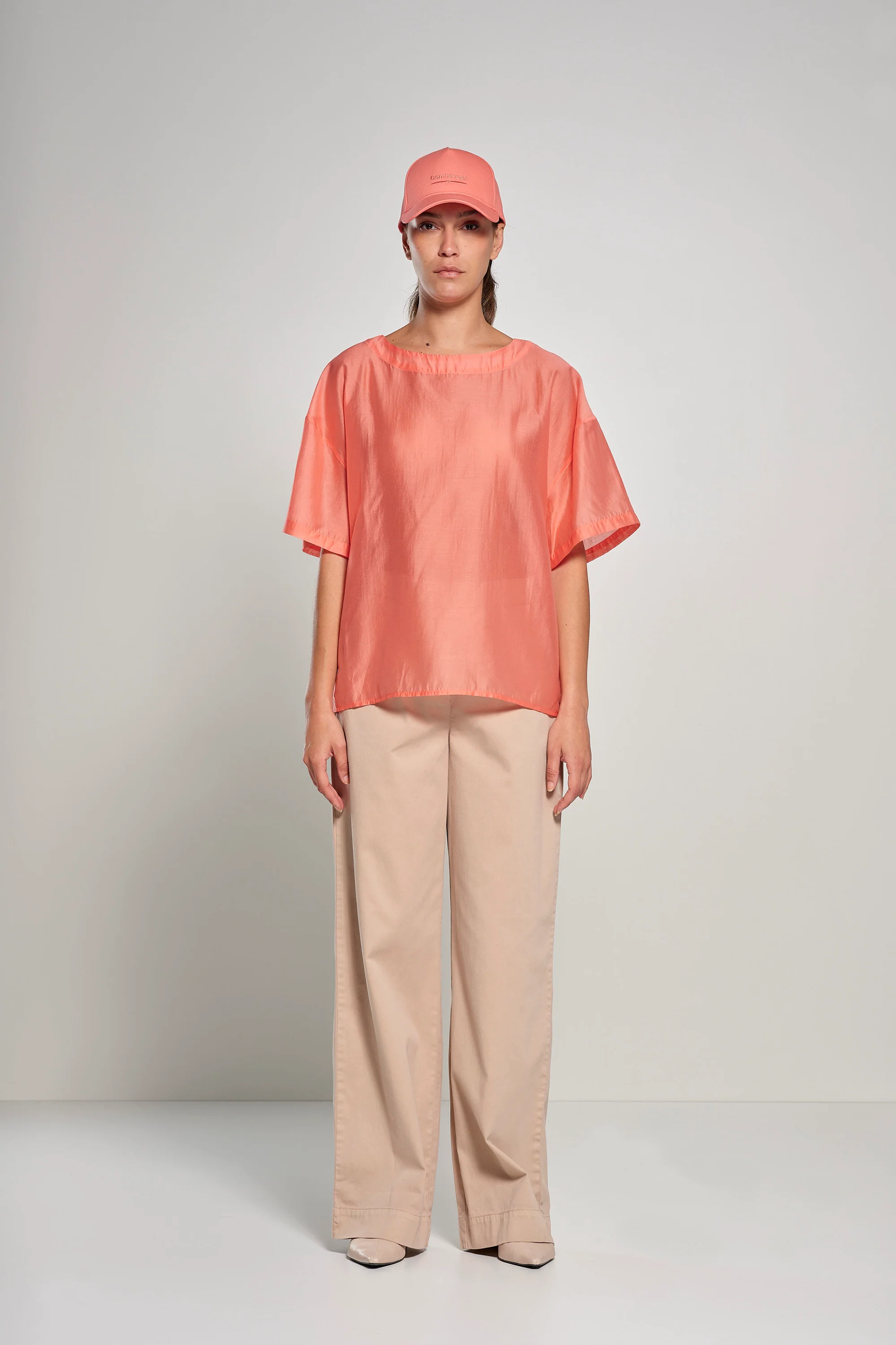 Blusa over in voile di lyocell - Image 30