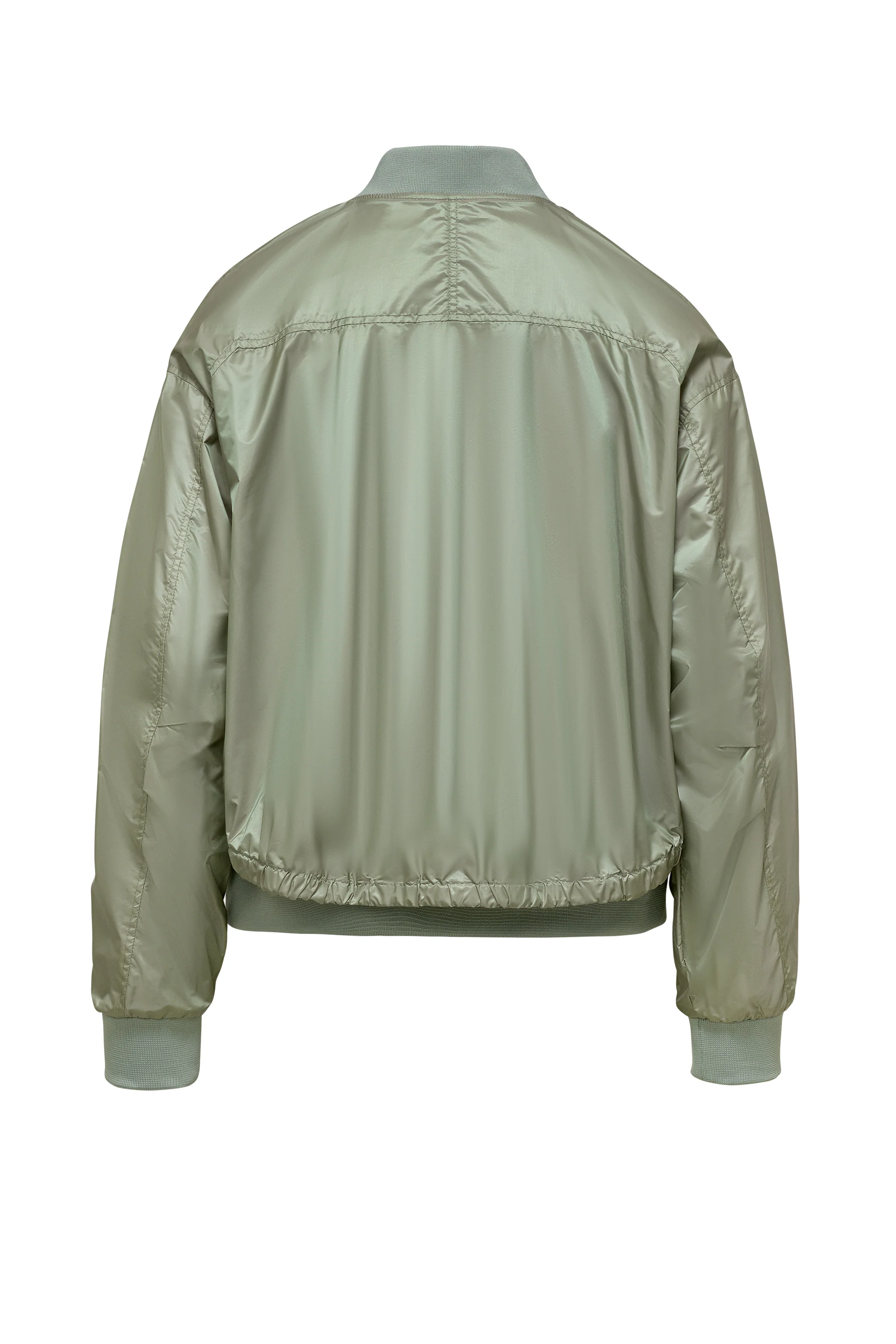 Bomber in Nylon Brillante con Colletto - Image 27