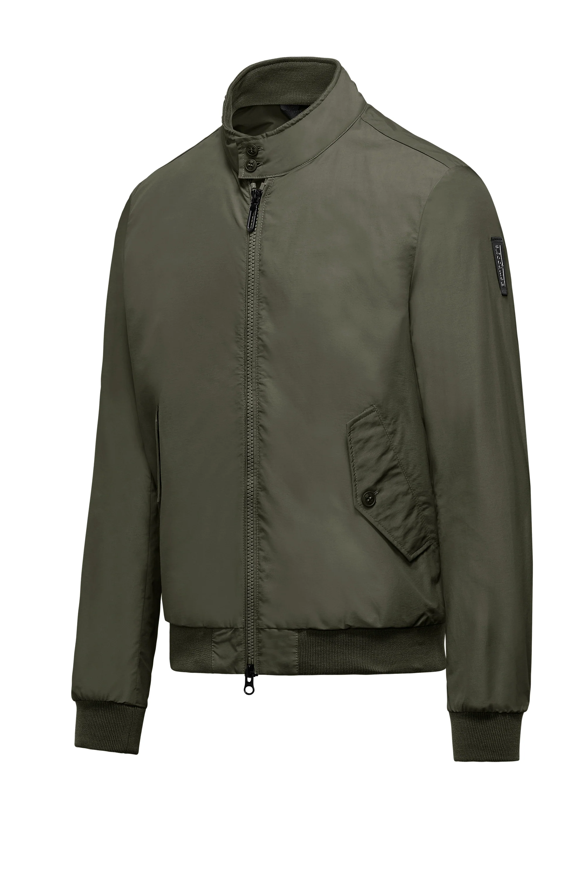 Bomber Sfoderato con Collo Alto - Image 14