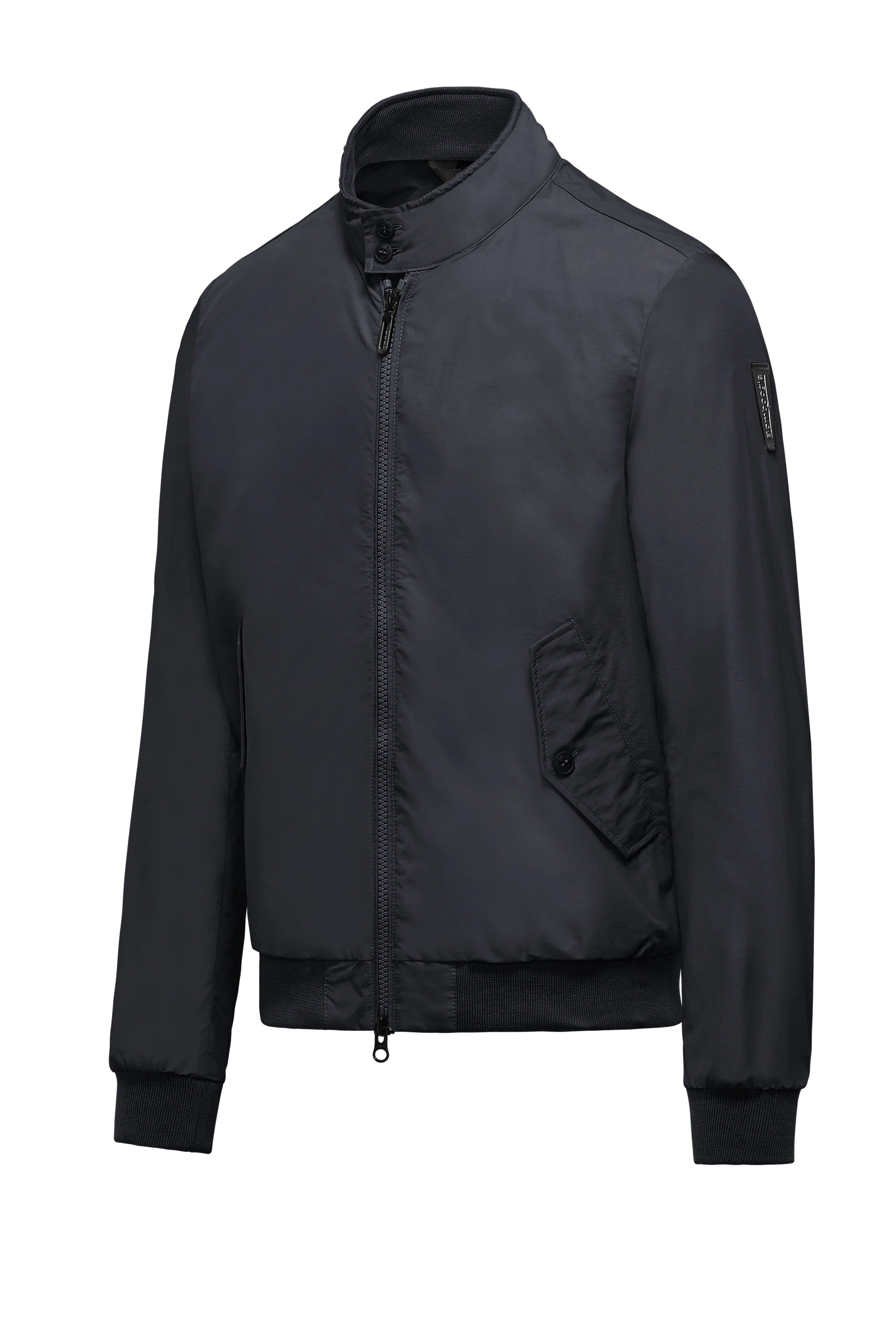 Bomber Sfoderato con Collo Alto - Image 8
