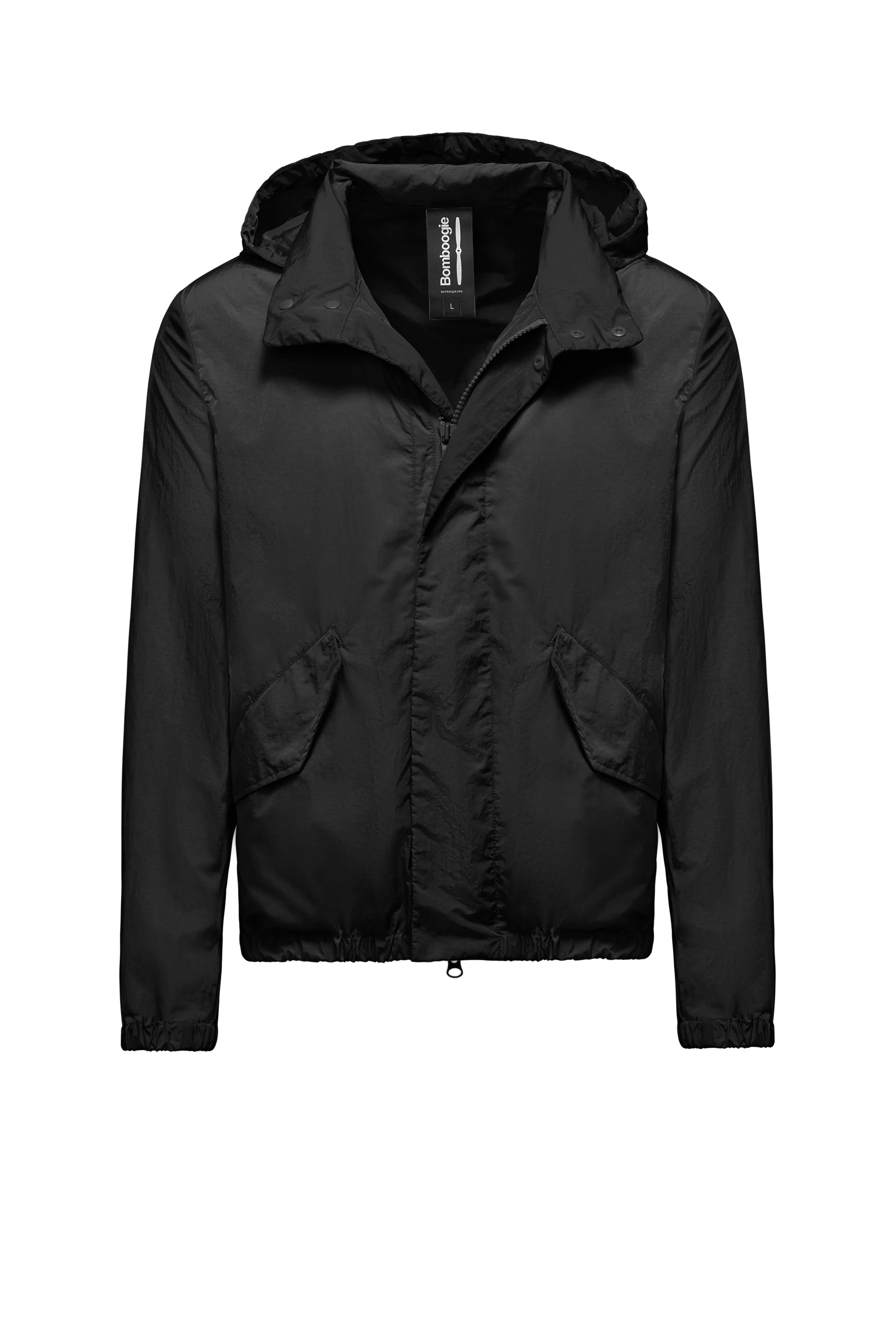 Bomber sfoderato in Nylon Increspato - Image 10