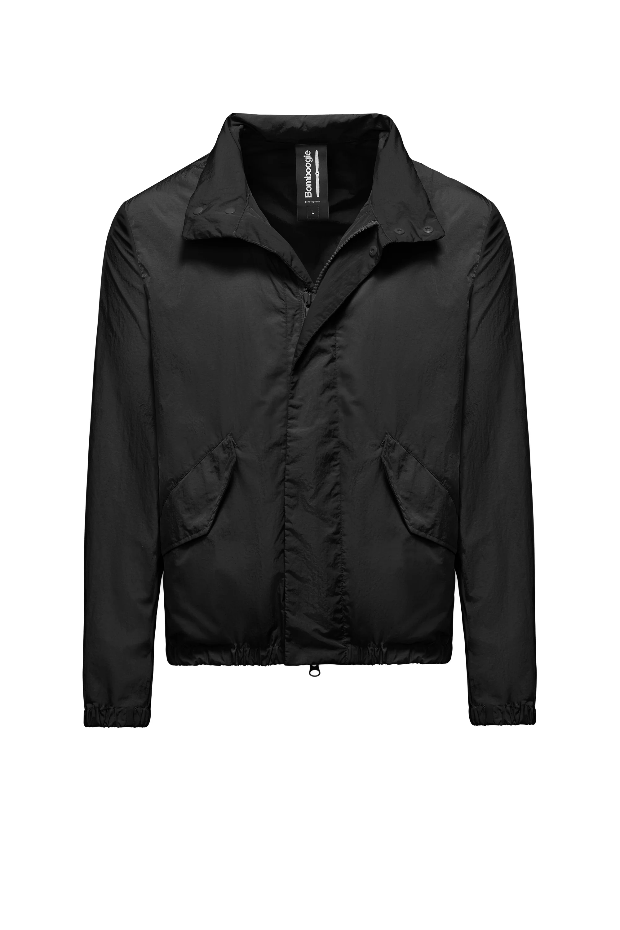 Bomber sfoderato in Nylon Increspato - Image 13