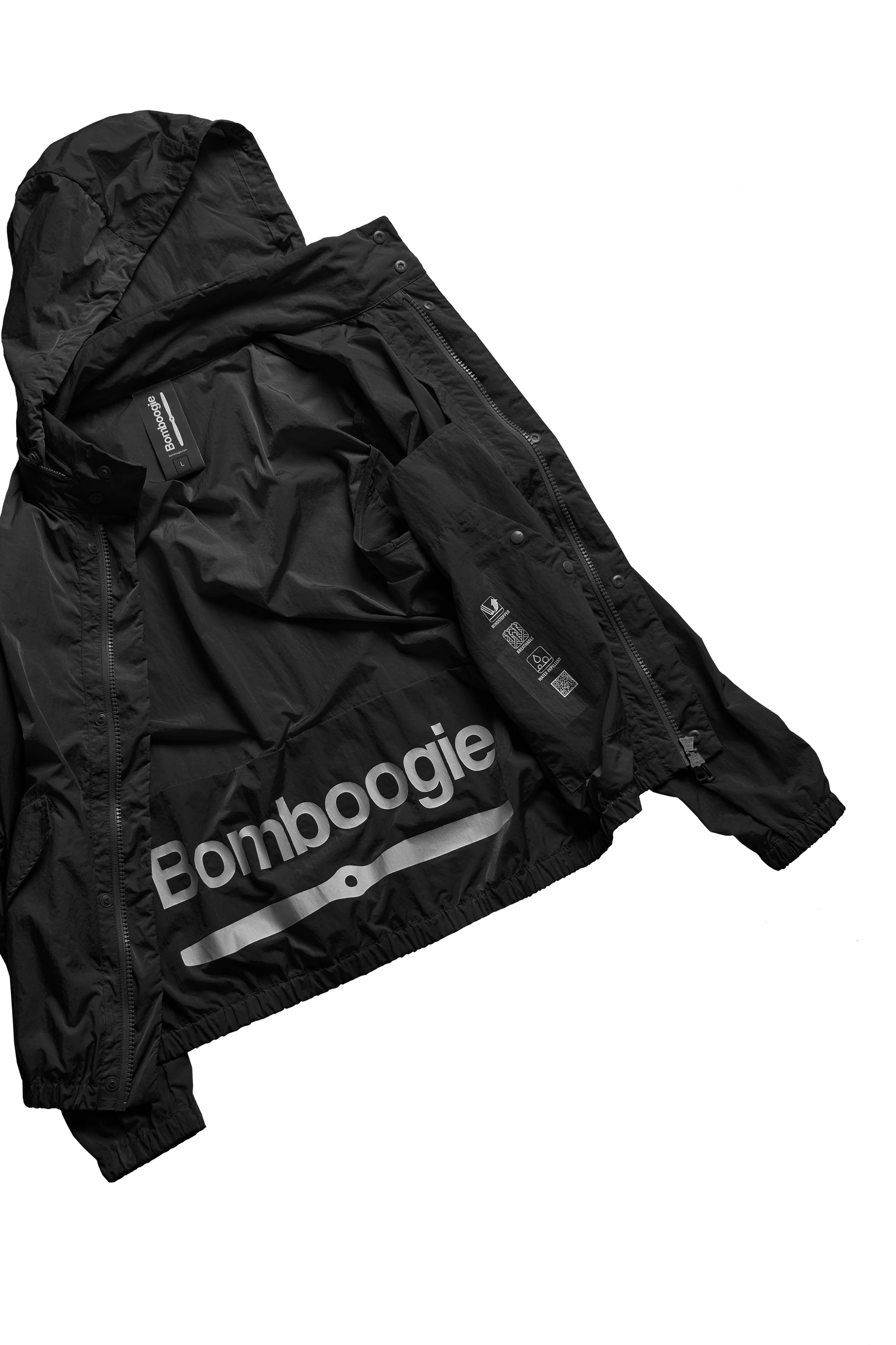 Bomber sfoderato in Nylon Increspato - Image 16