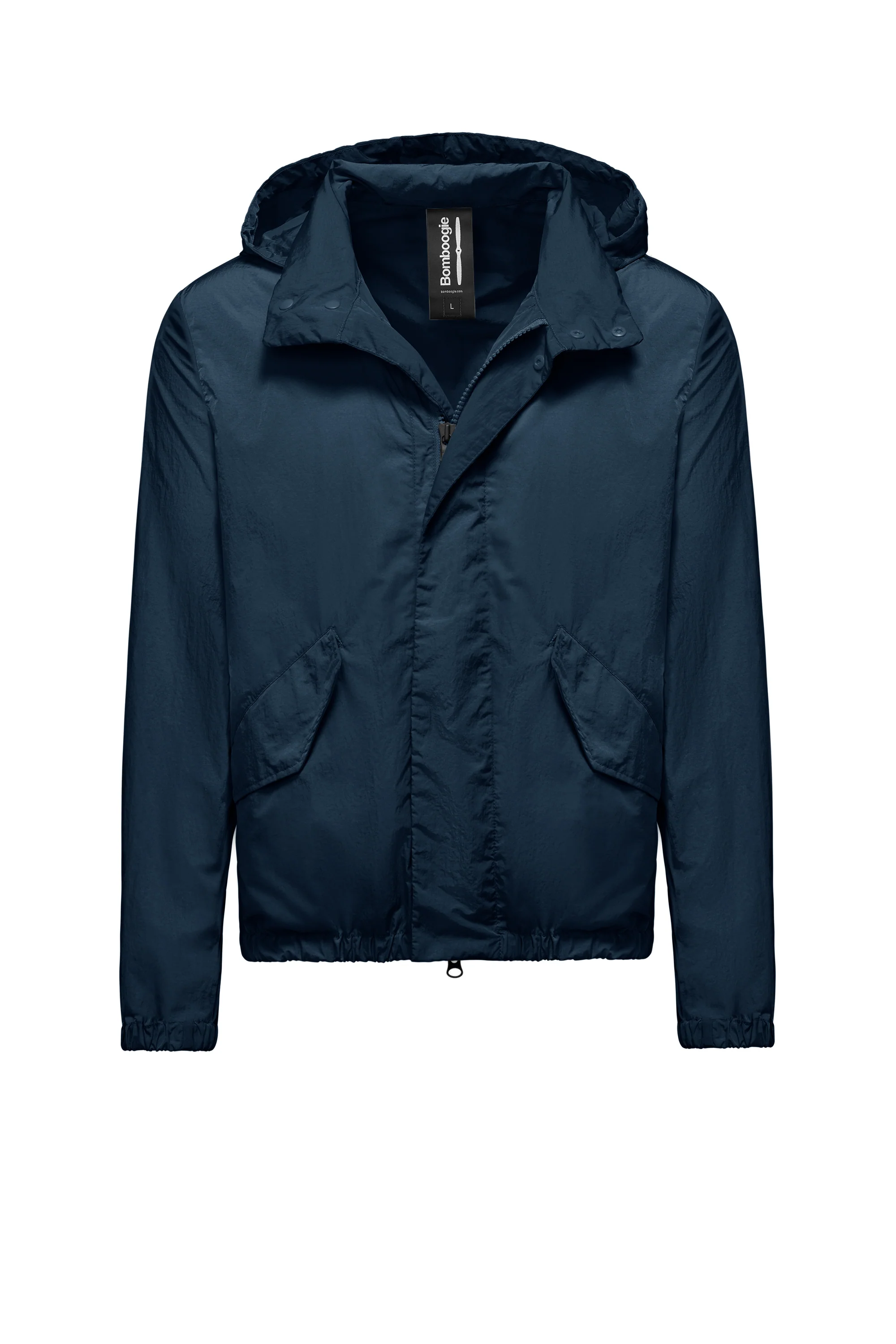 Bomber sfoderato in Nylon Increspato - Image 19