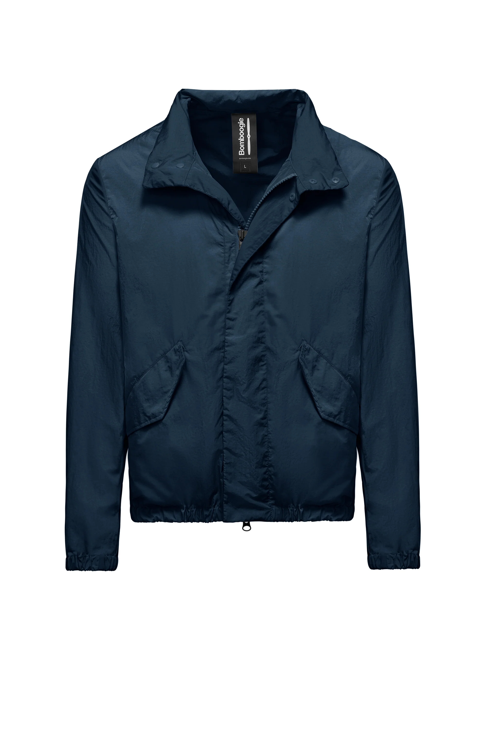 Bomber sfoderato in Nylon Increspato - Image 22