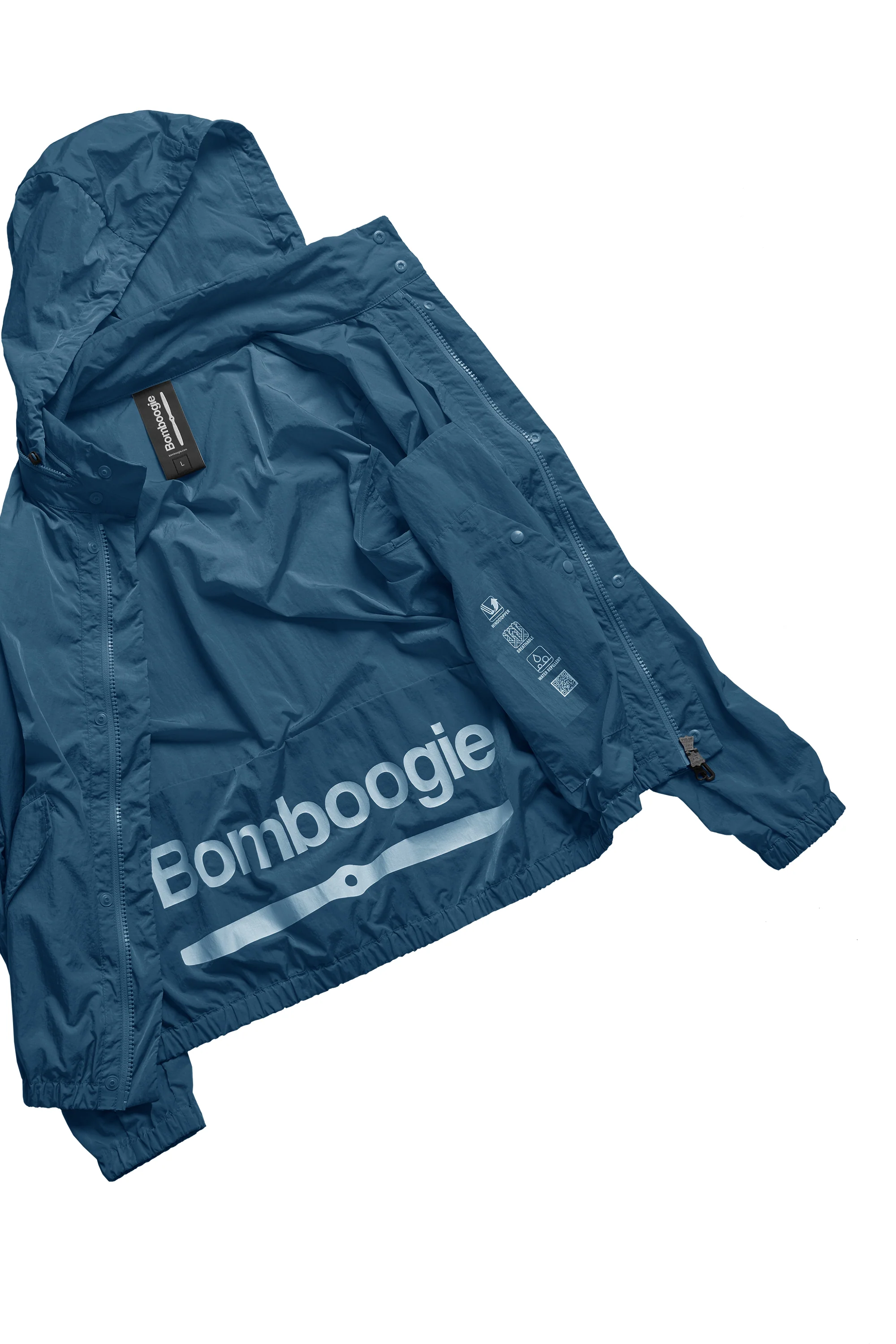 Bomber sfoderato in Nylon Increspato - Image 34