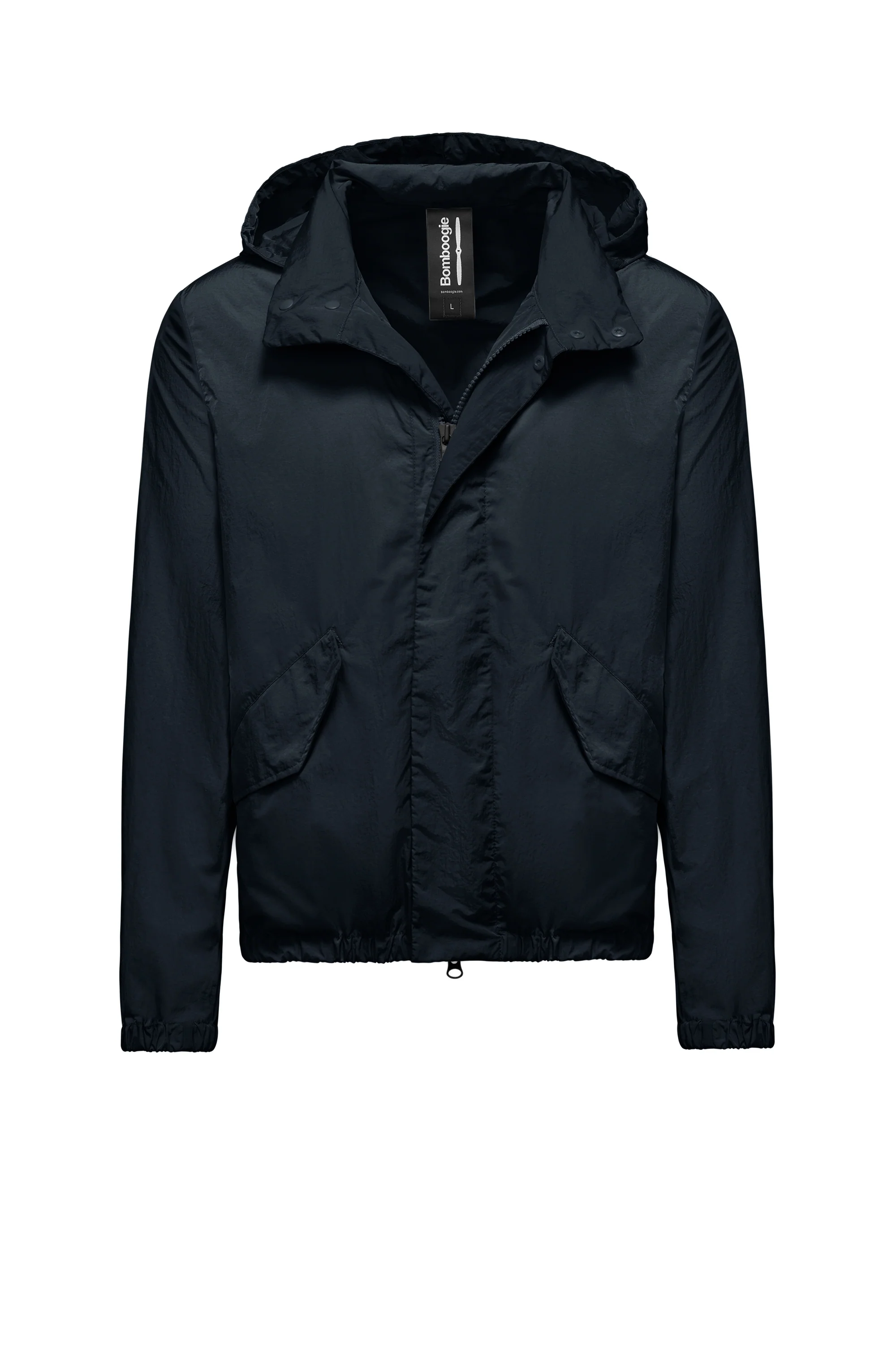 Bomber sfoderato in Nylon Increspato - Image 37