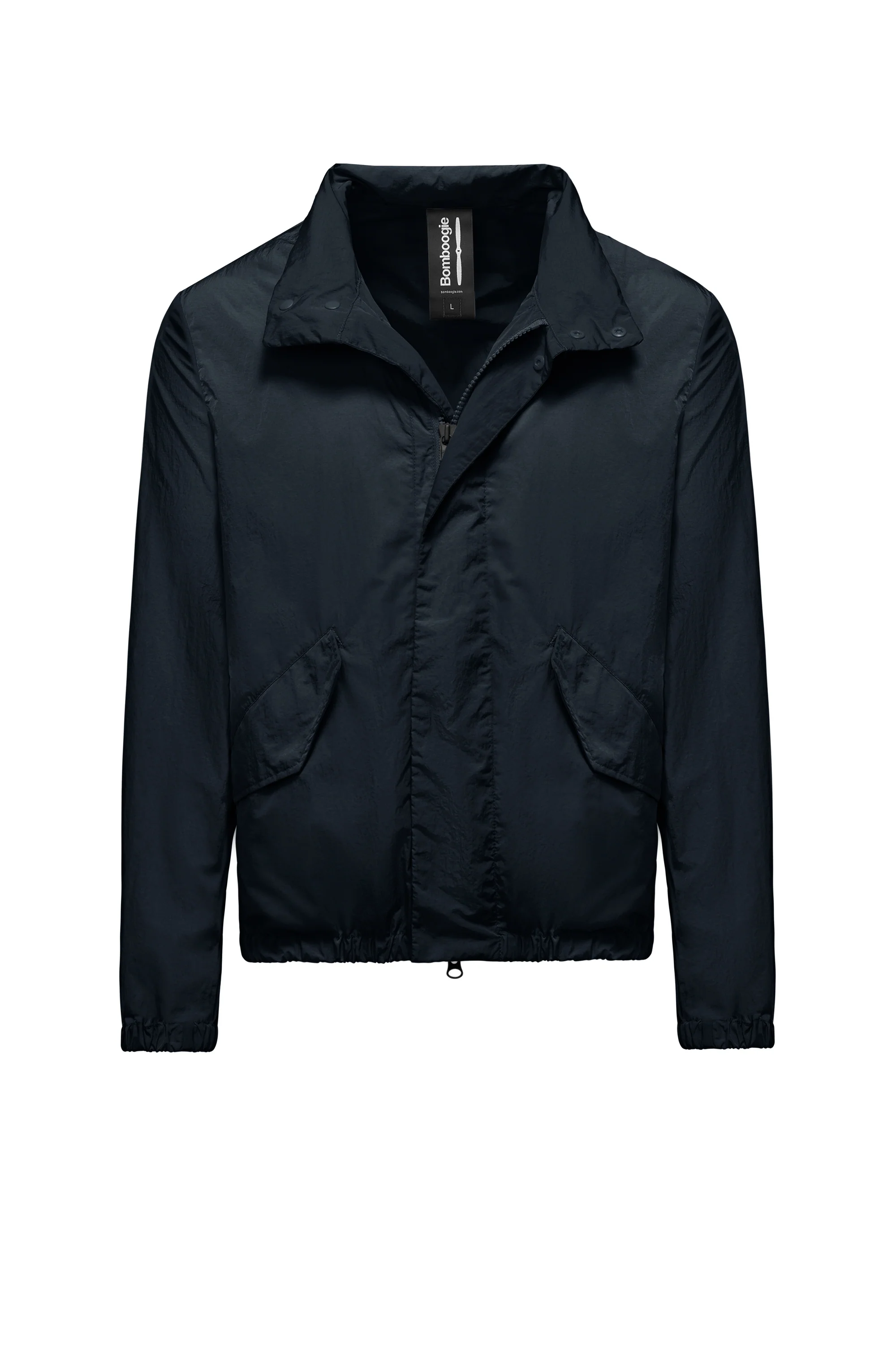 Bomber sfoderato in Nylon Increspato - Image 40
