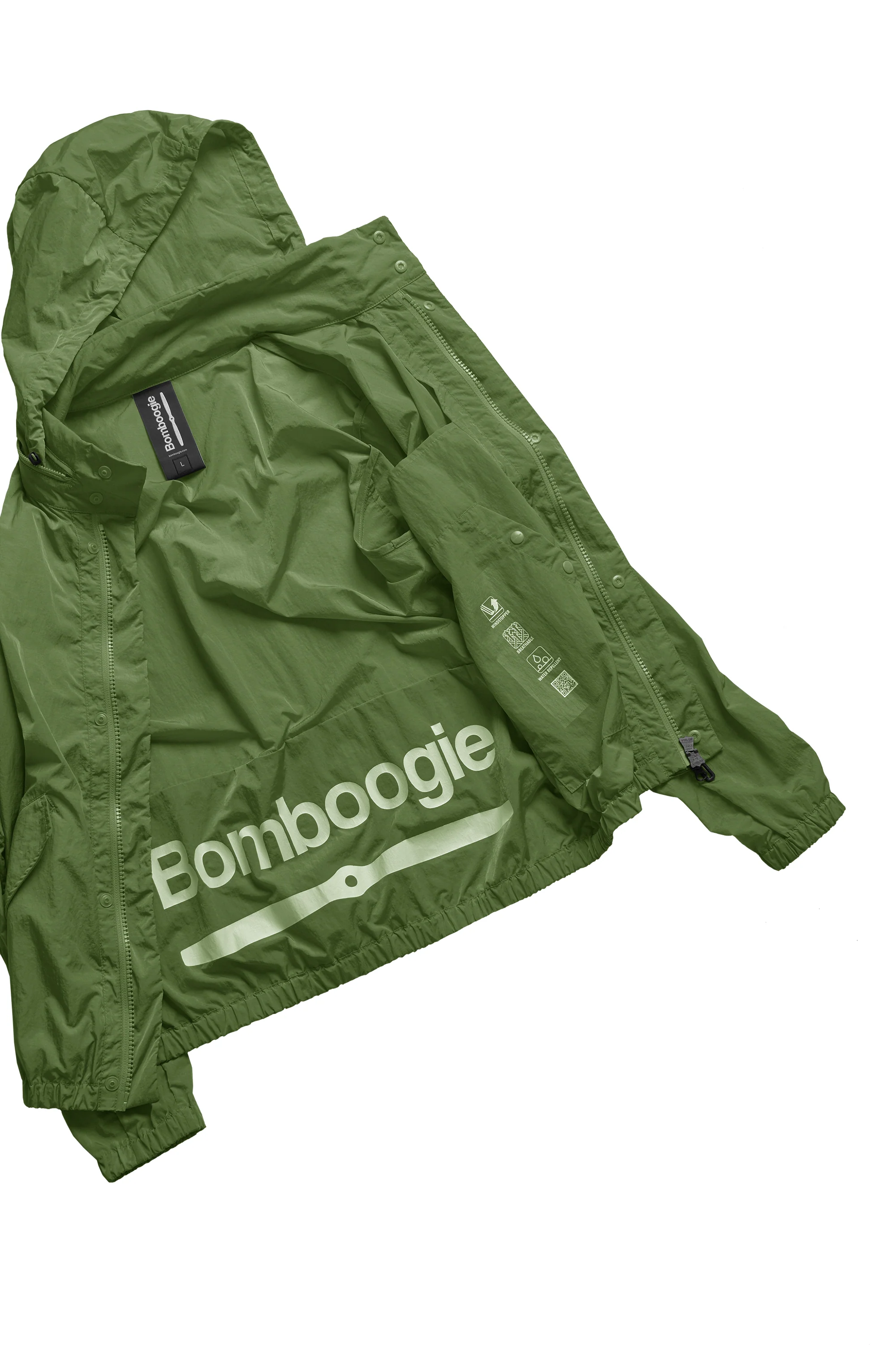 Bomber sfoderato in Nylon Increspato - Image 52