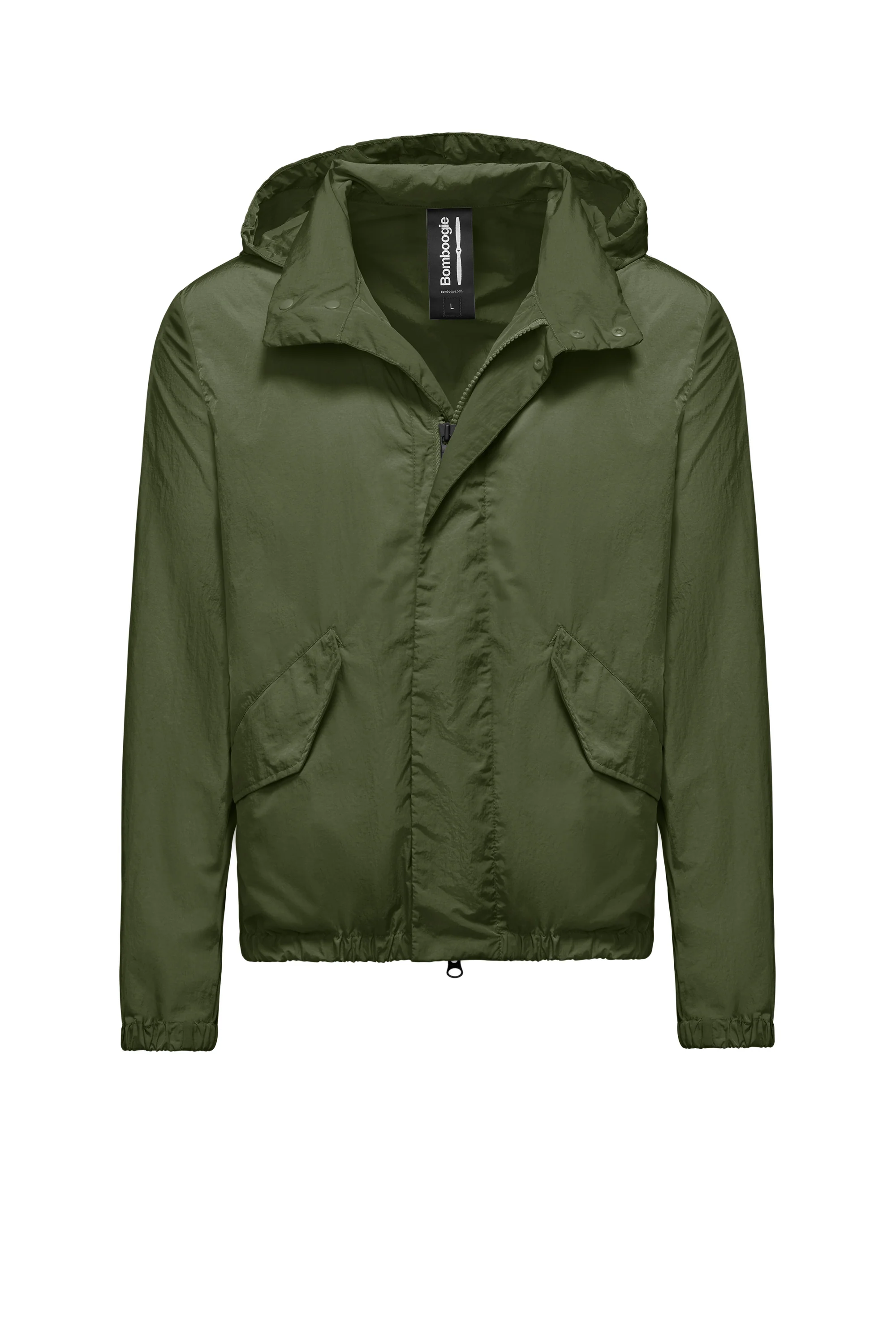 Bomber sfoderato in Nylon Increspato - Image 55