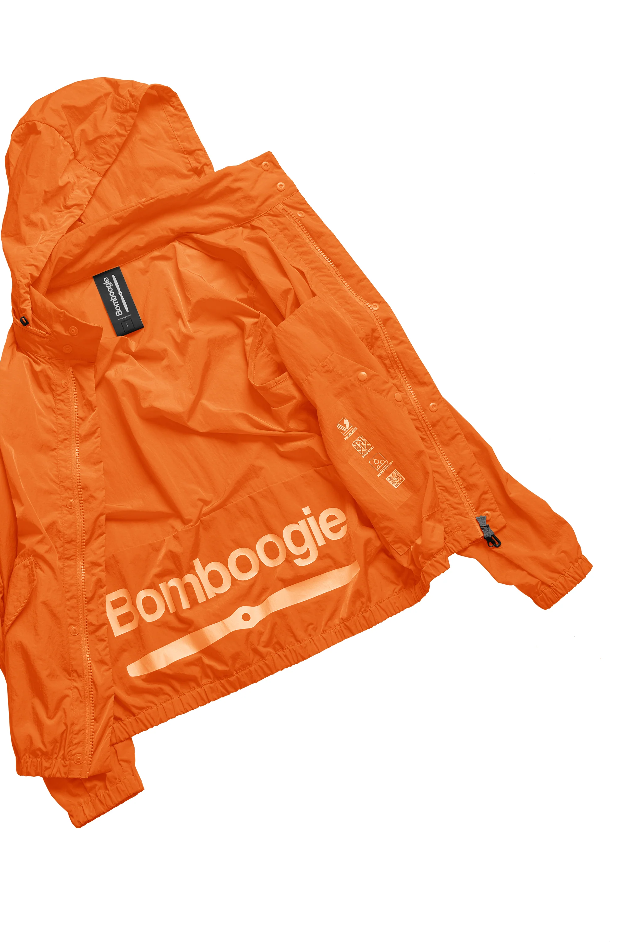 Bomber sfoderato in Nylon Increspato - Image 7