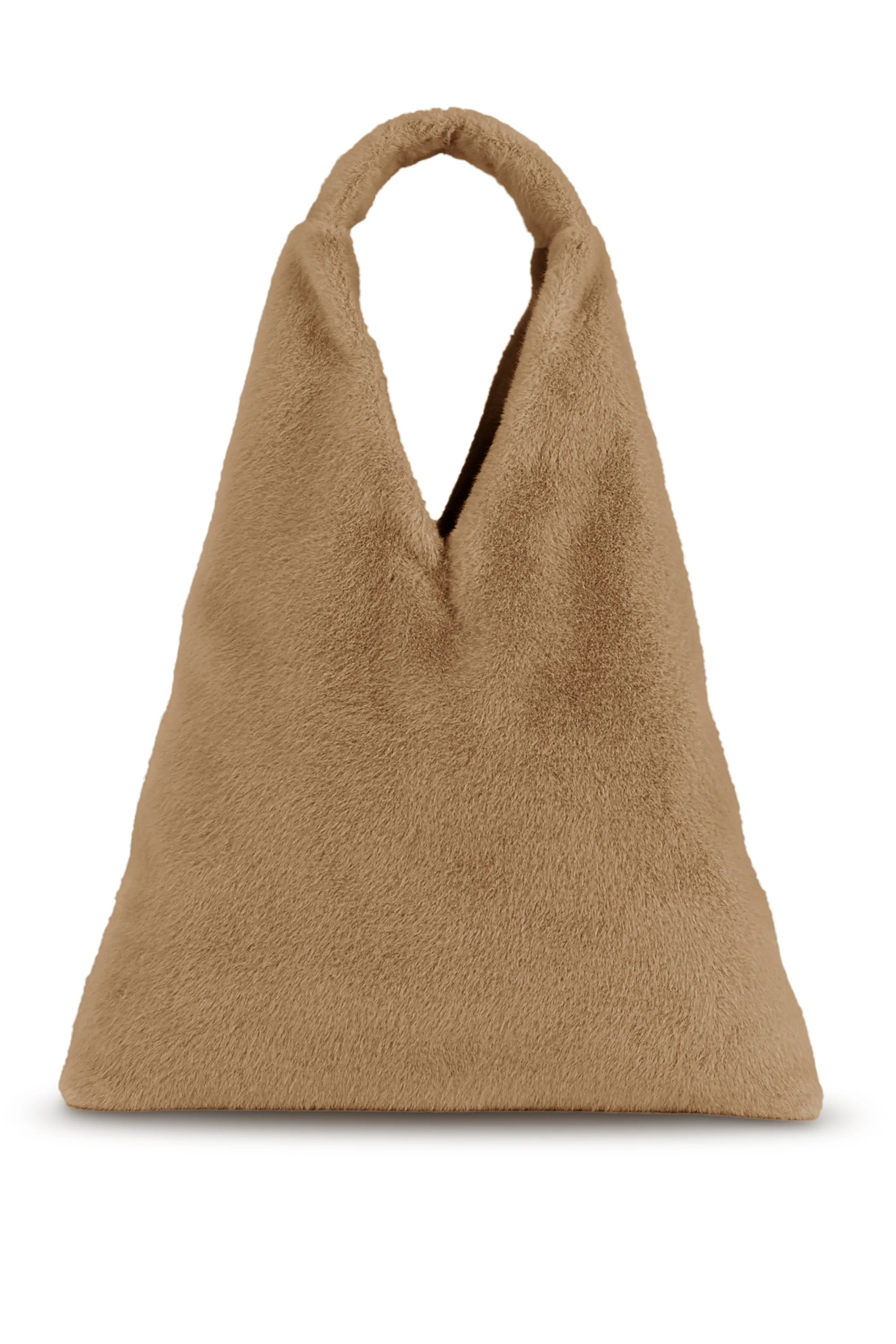Borsa a trapezio in pelliccia effetto lapin - Image 11