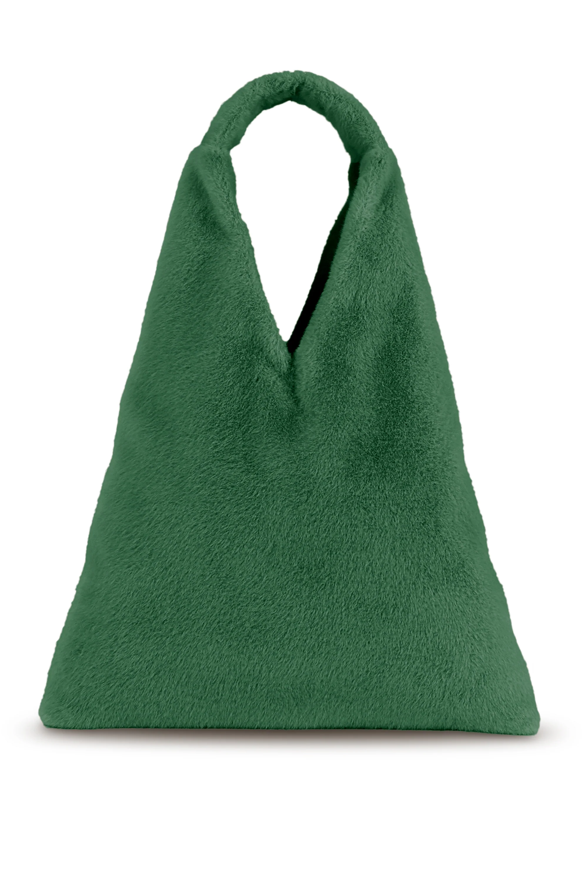 Borsa a trapezio in pelliccia effetto lapin - Image 13