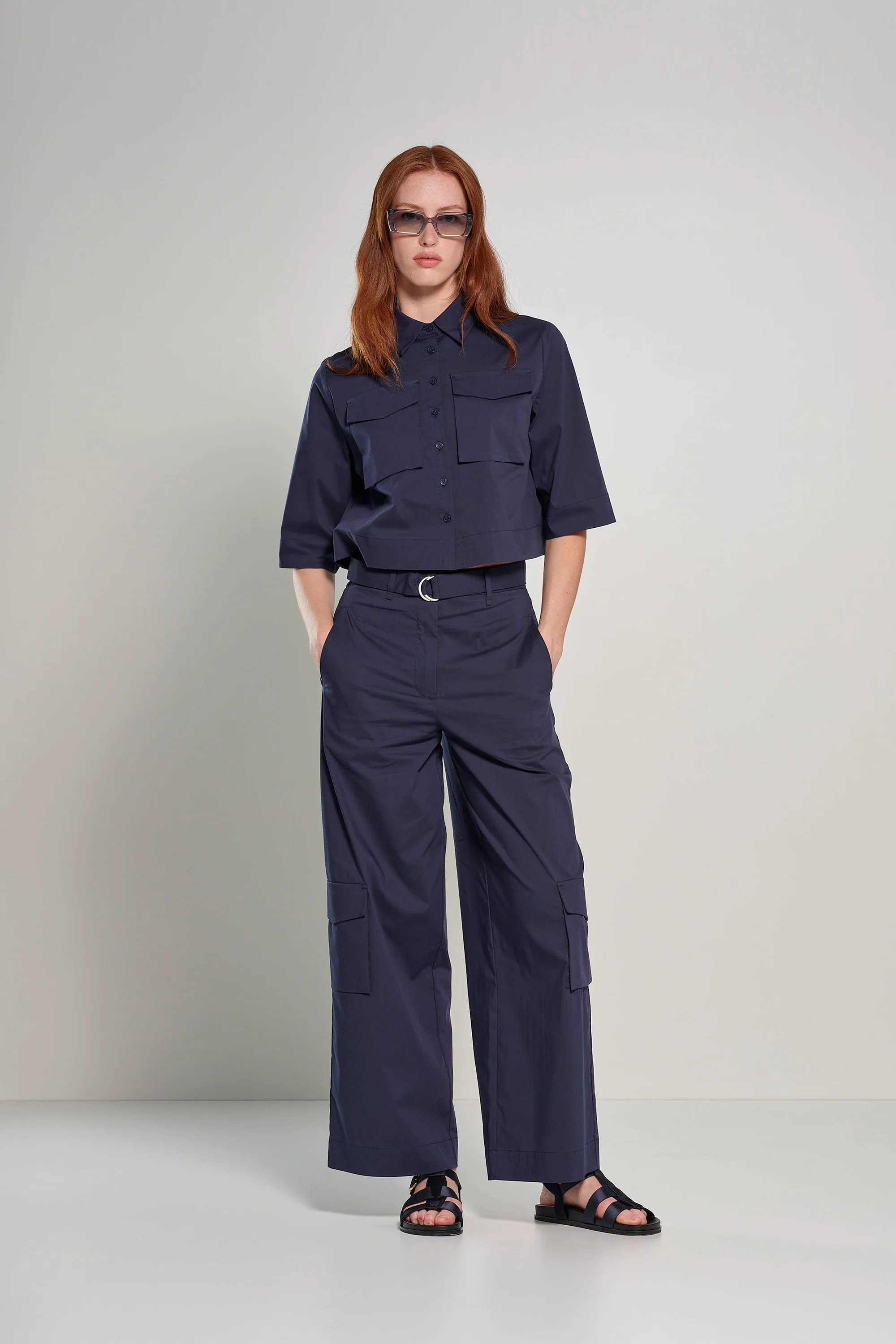 Camicia con tasche a toppa - Image 14