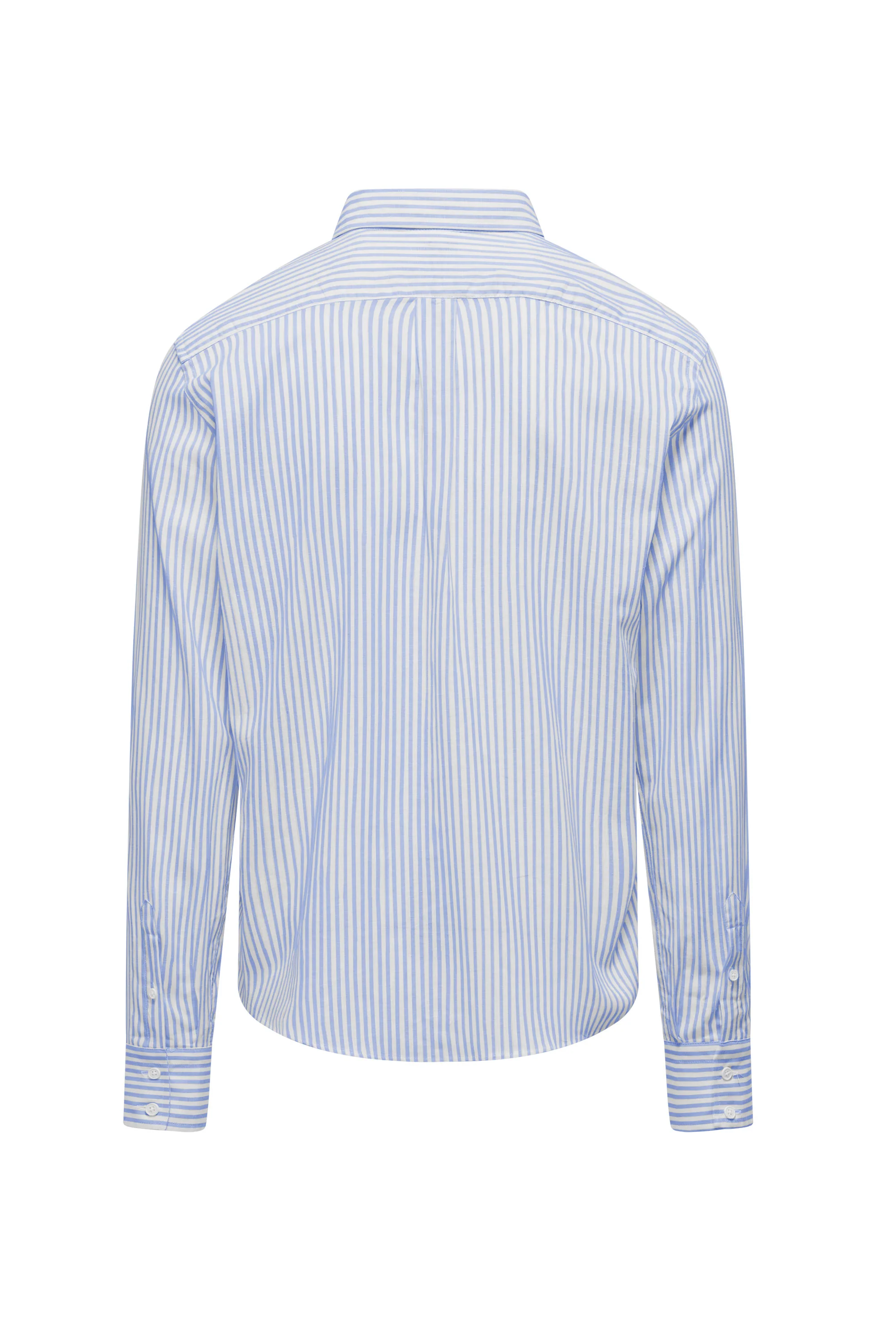 Camicia in Lino/Cotone a righe - Image 18