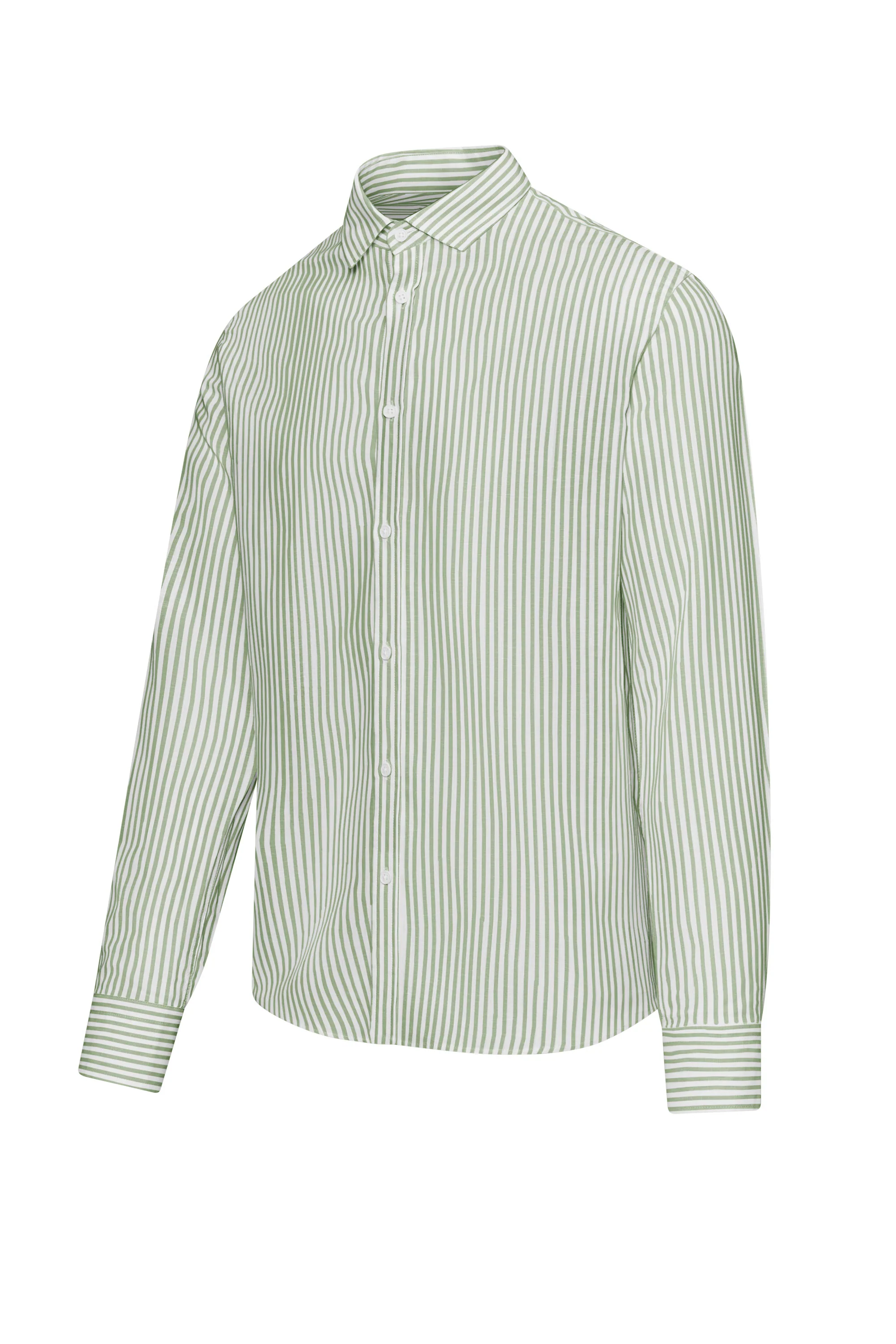 Camicia in Lino/Cotone a righe - Image 20