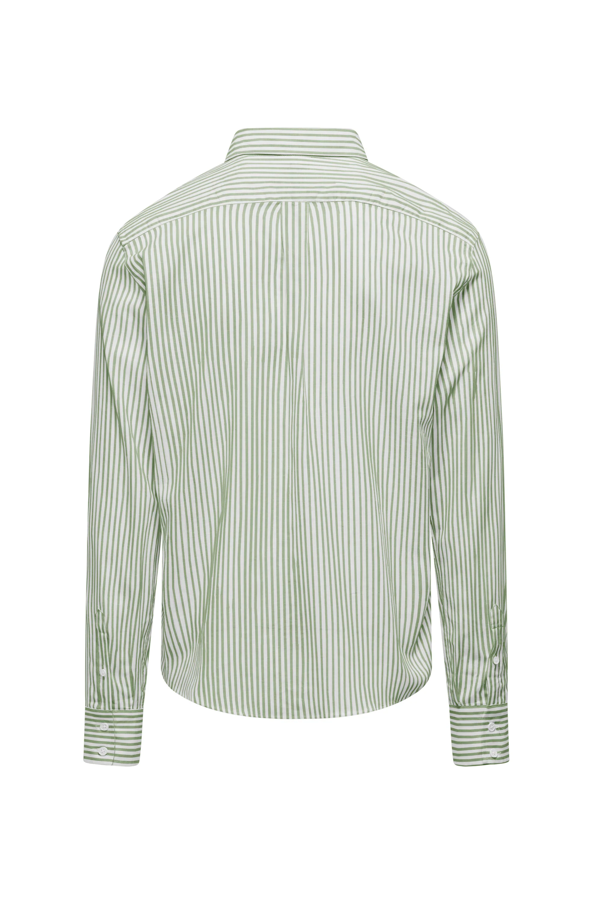 Camicia in Lino/Cotone a righe - Image 21