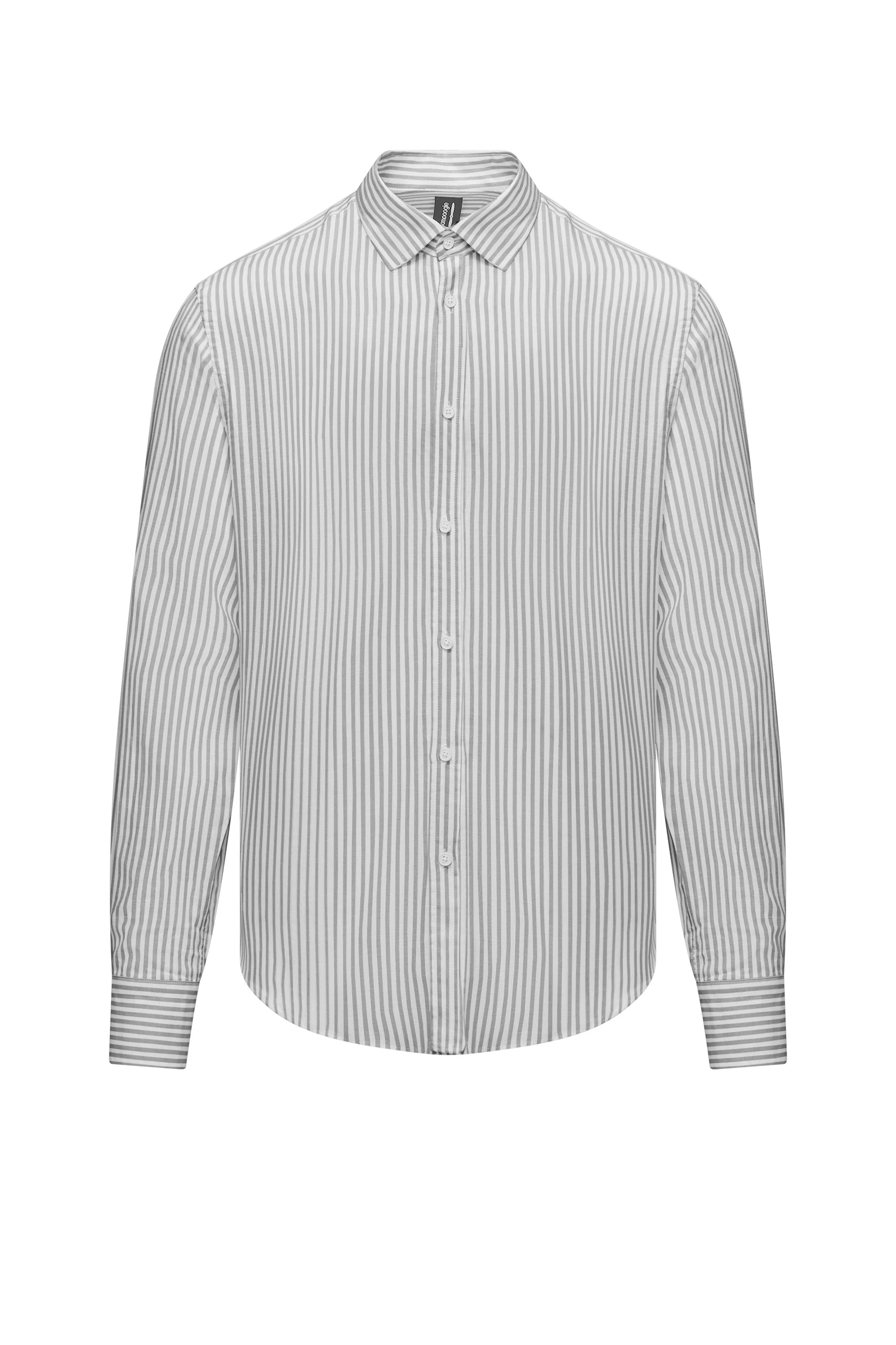 Camicia in Lino/Cotone a righe - Image 25