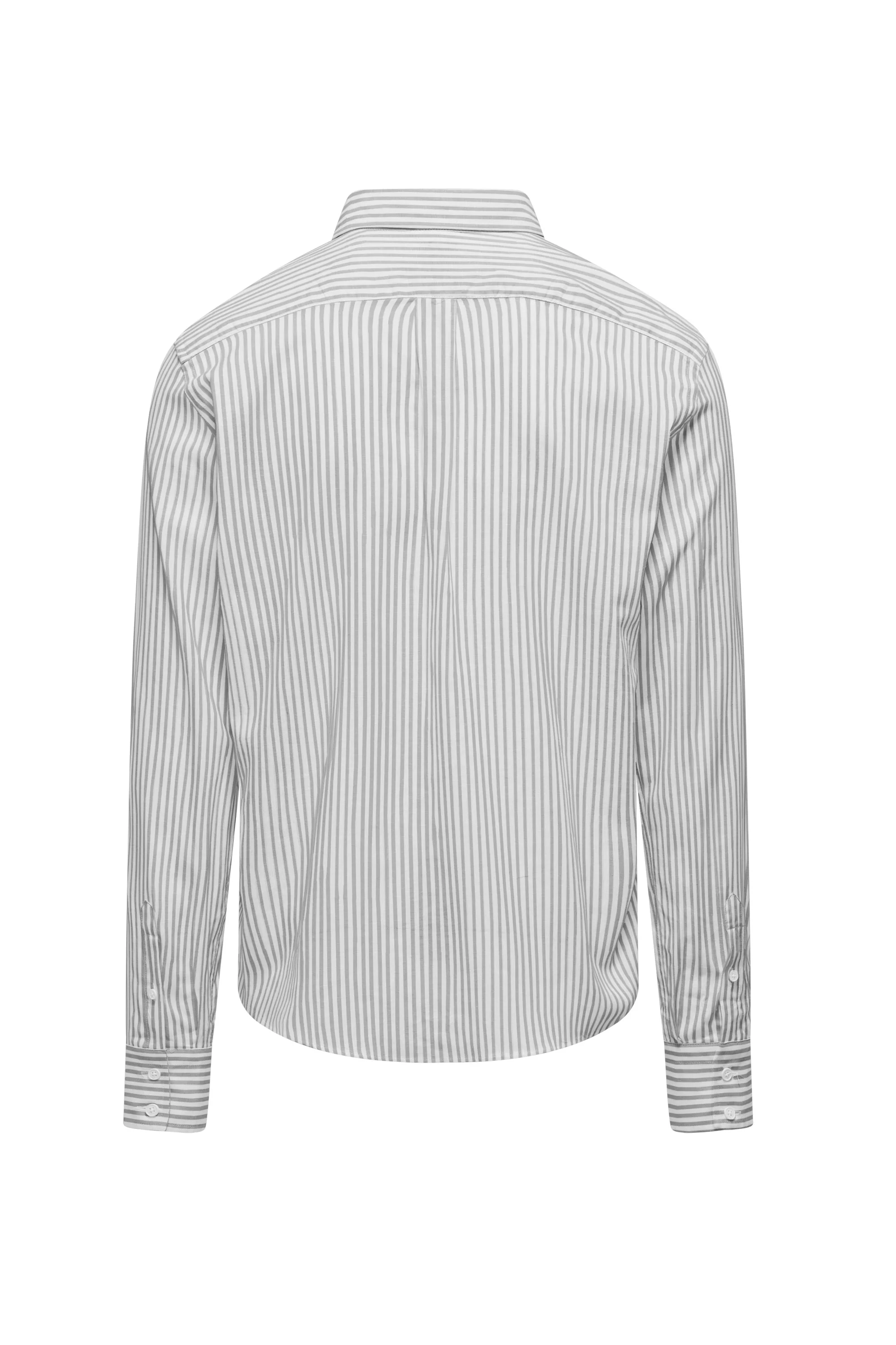 Camicia in Lino/Cotone a righe - Image 27