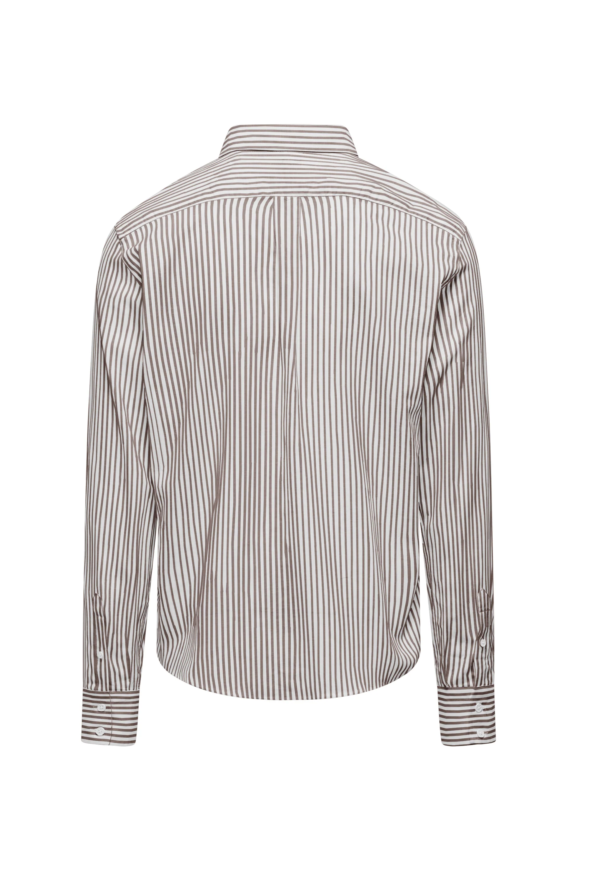 Camicia in Lino/Cotone a righe - Image 3
