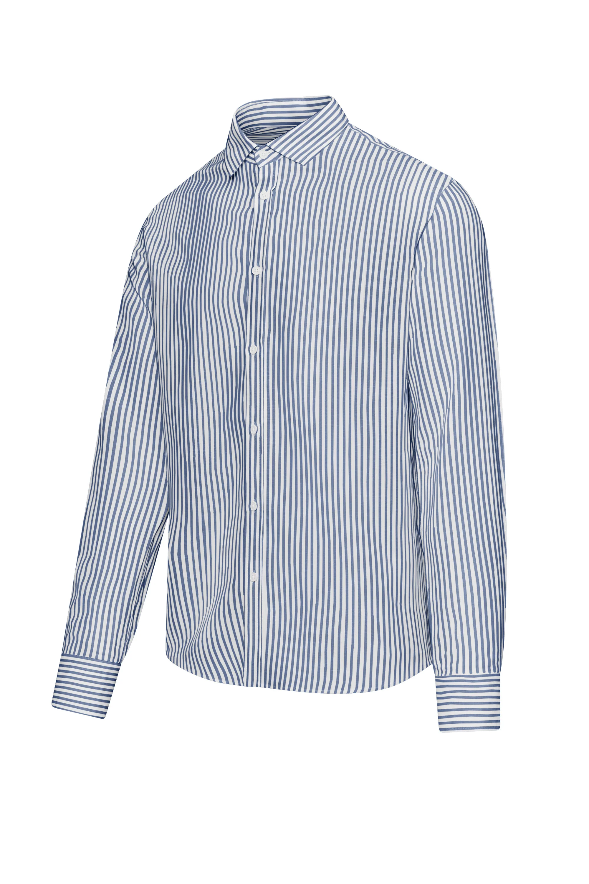 Camicia in Lino/Cotone a righe - Image 5