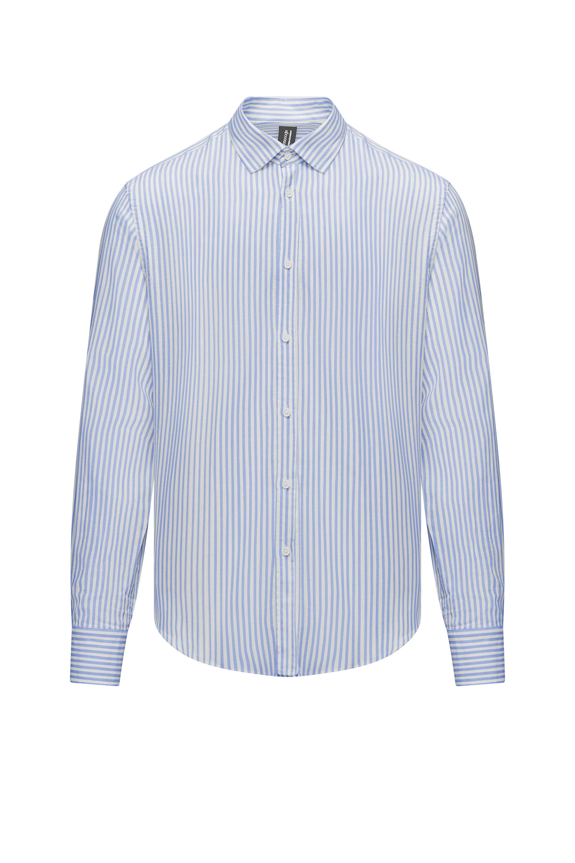 Camicia in Lino/Cotone a righe - Image 7