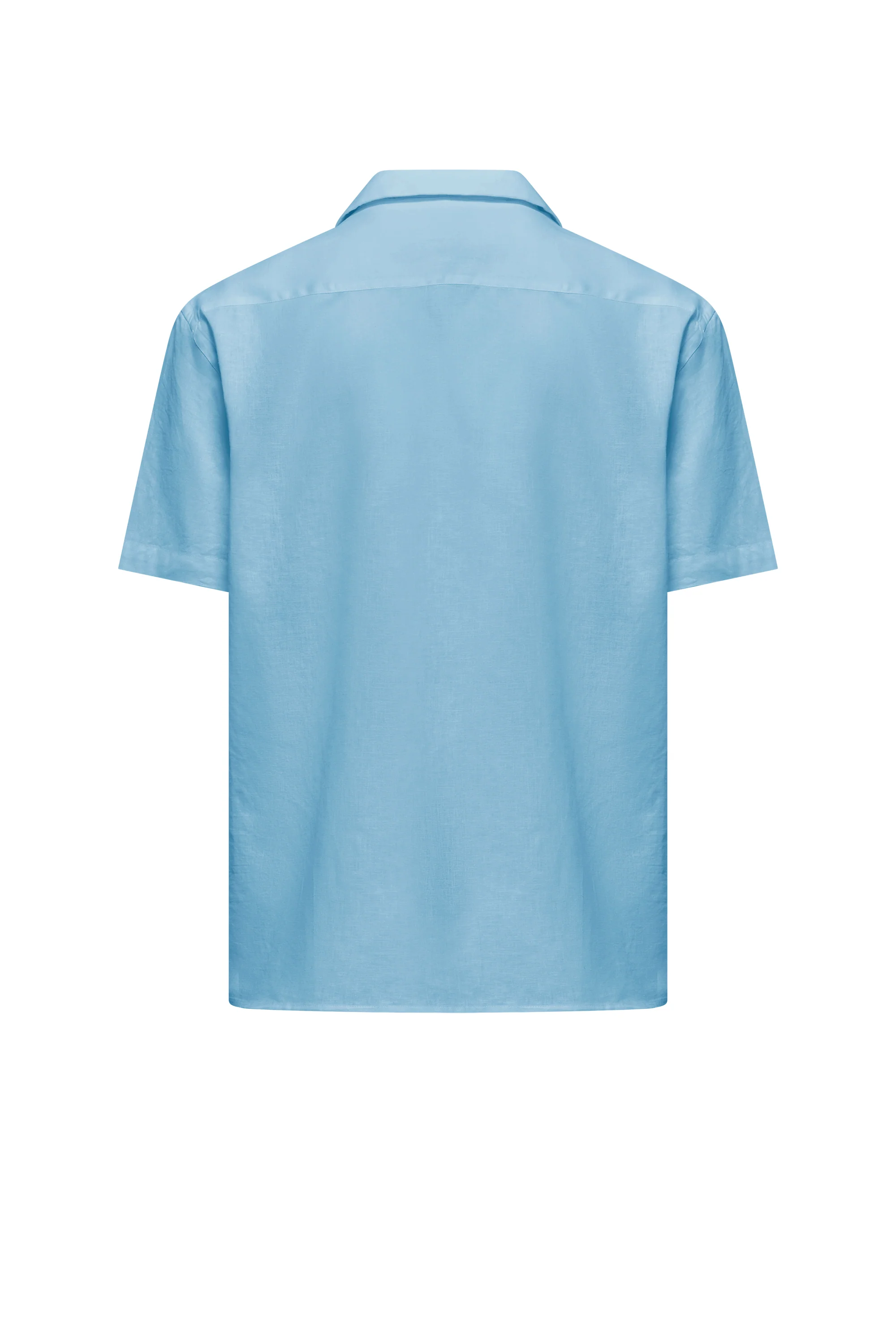 Camicia in misto lino e cotone - Image 21
