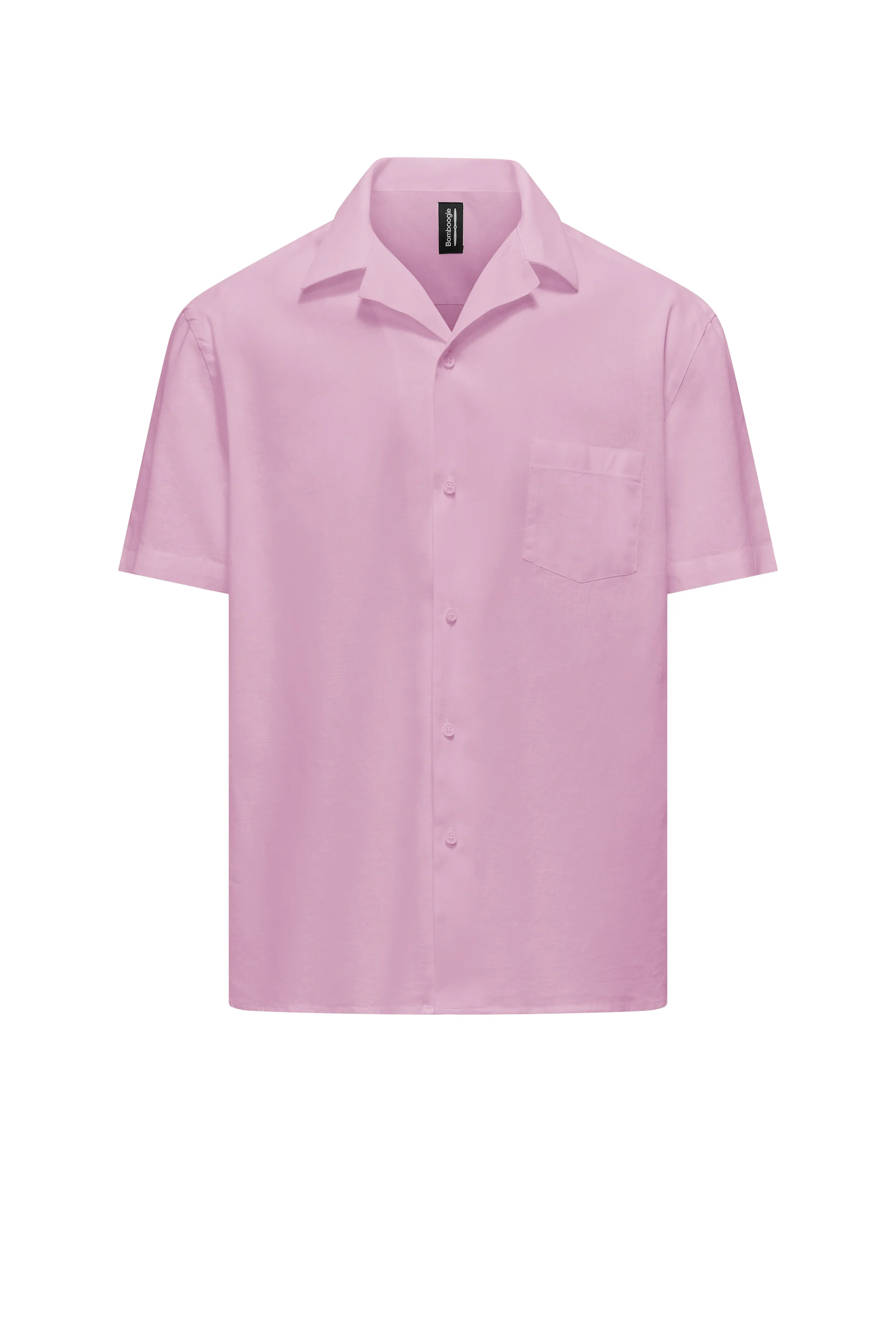 Camicia in misto lino e cotone - Image 28