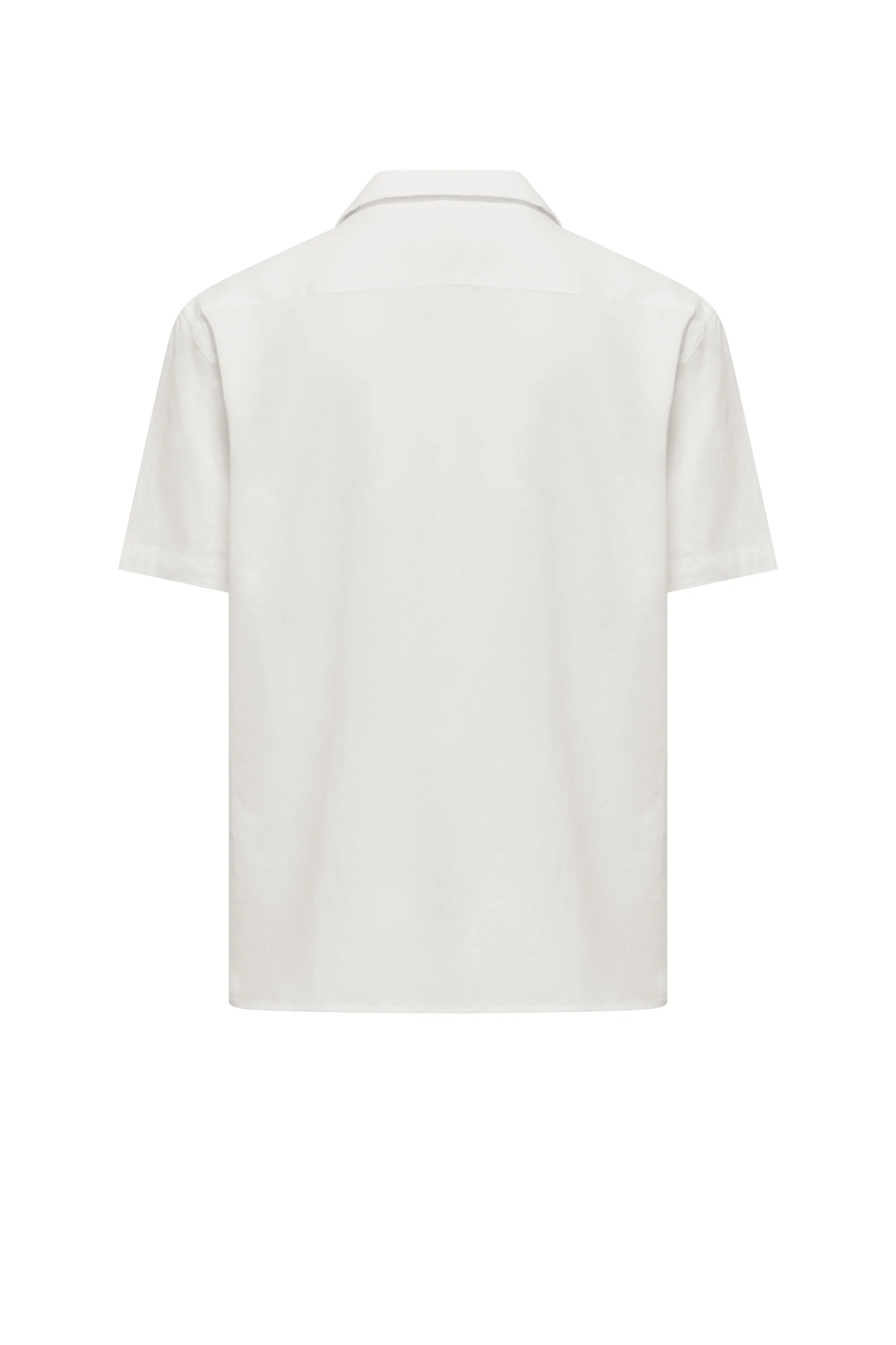 Camicia in misto lino e cotone - Image 33