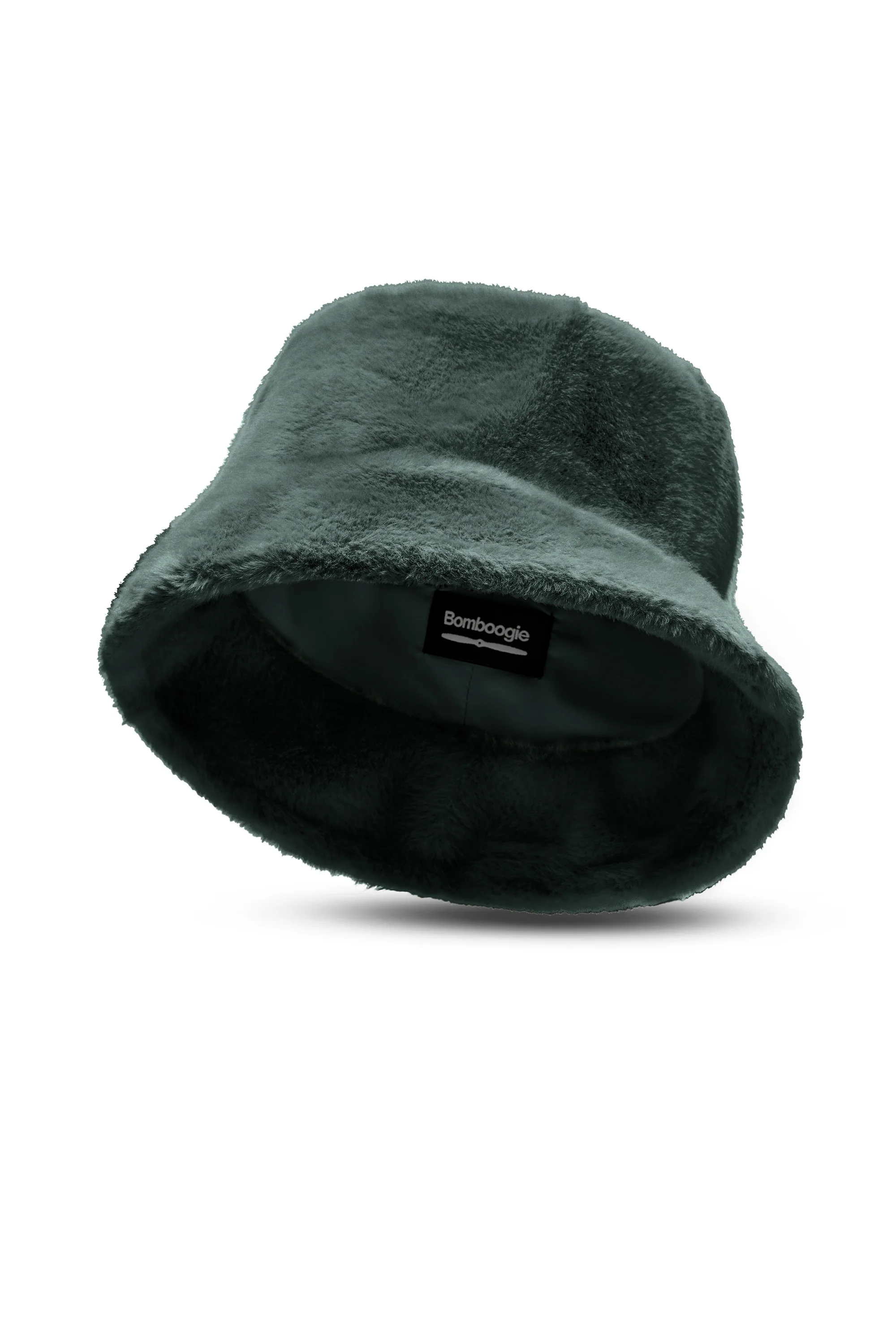 Cappello bucket in pelliccetta sintetica effetto lapin - Image 9