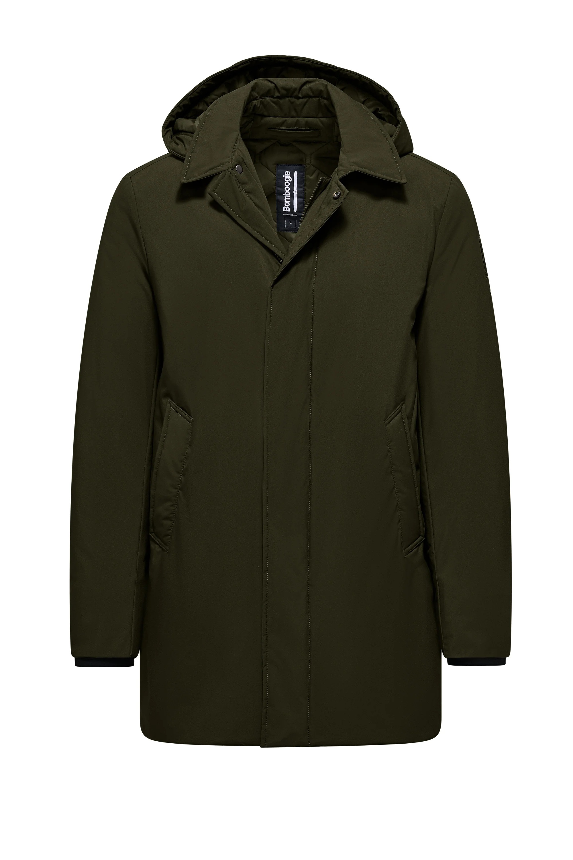 Cappotto con cappuccio staccabile - Image 17
