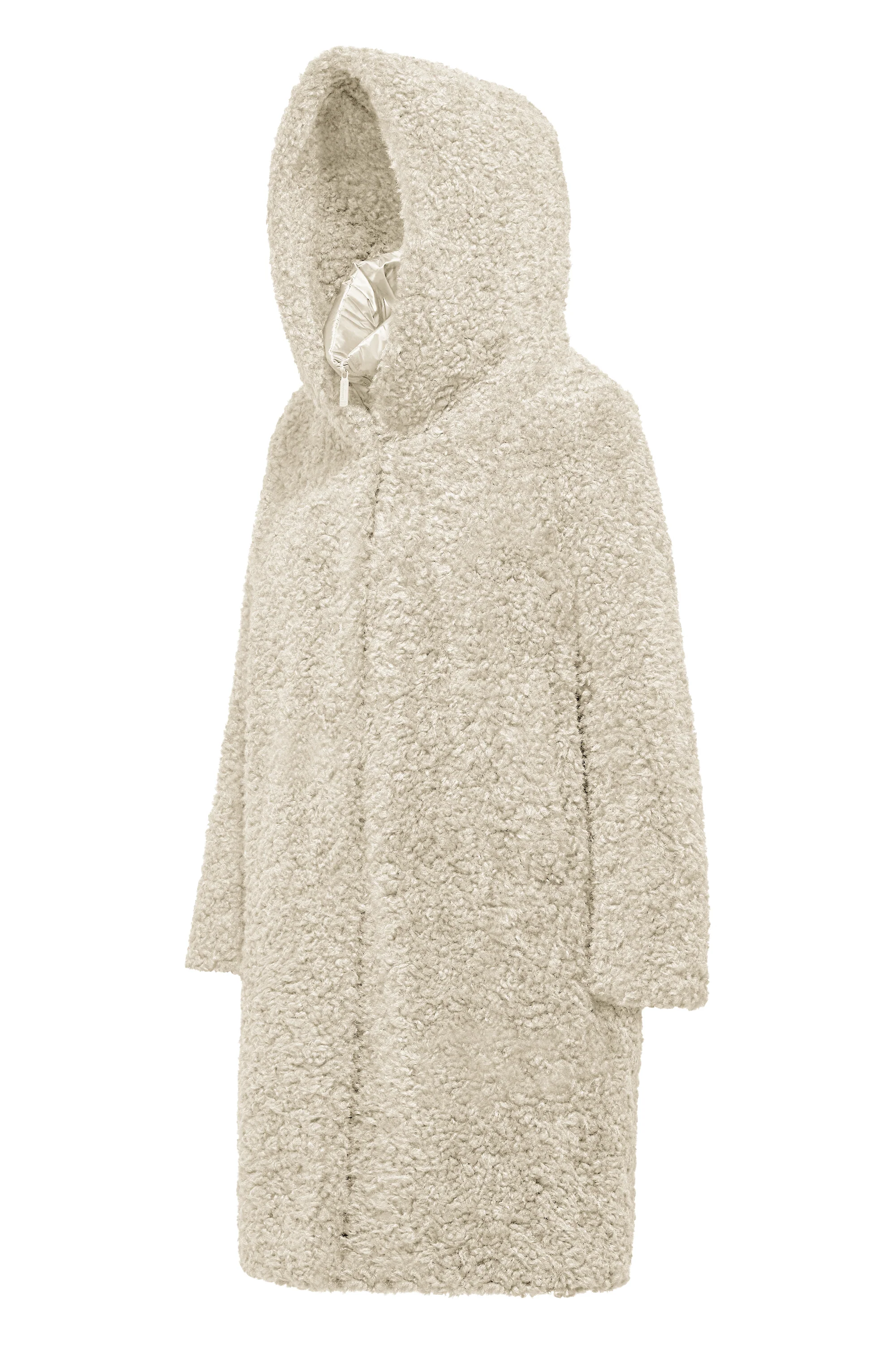 Cappotto lungo effetto agnellino - Image 14