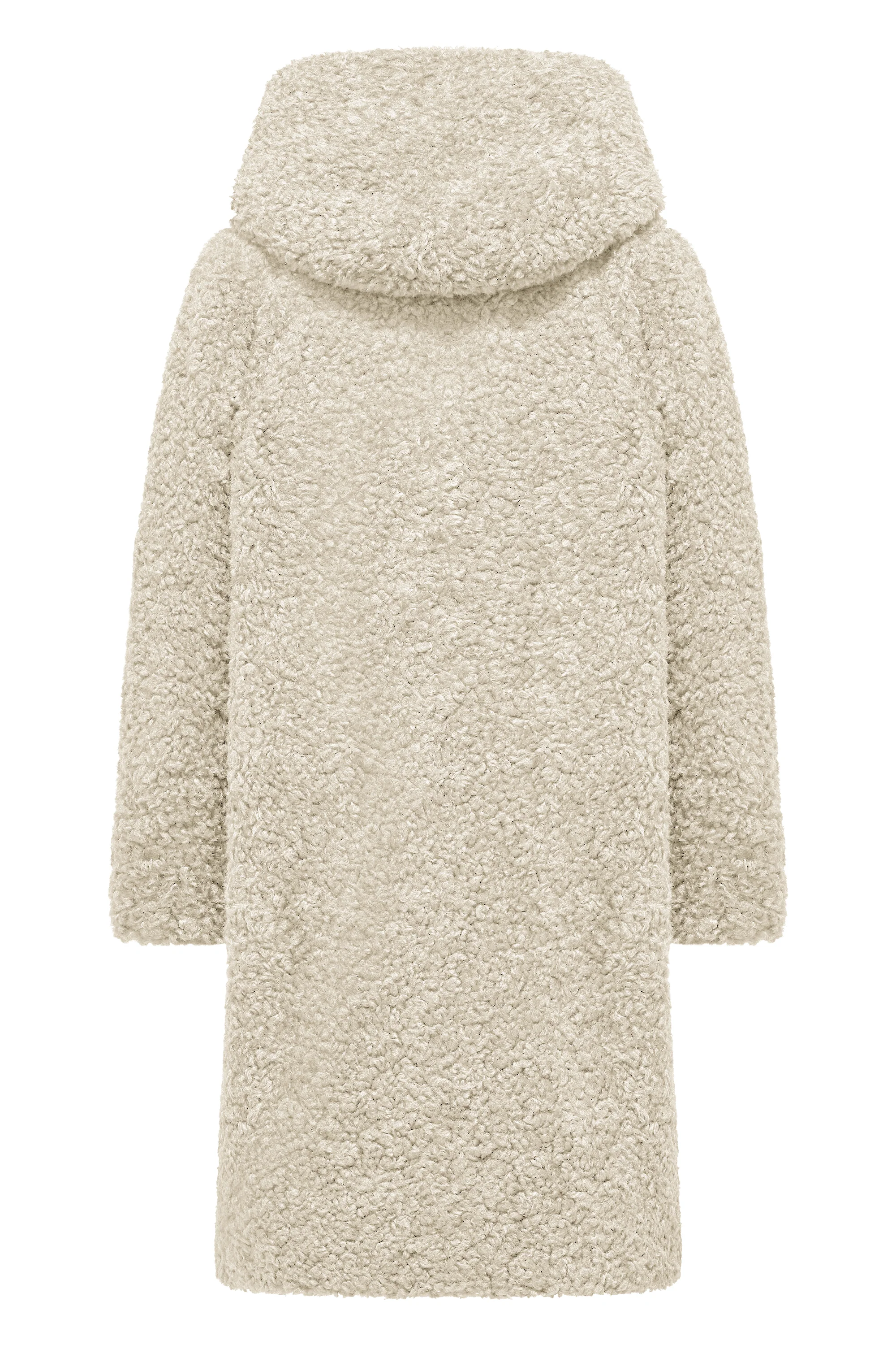 Cappotto lungo effetto agnellino - Image 15