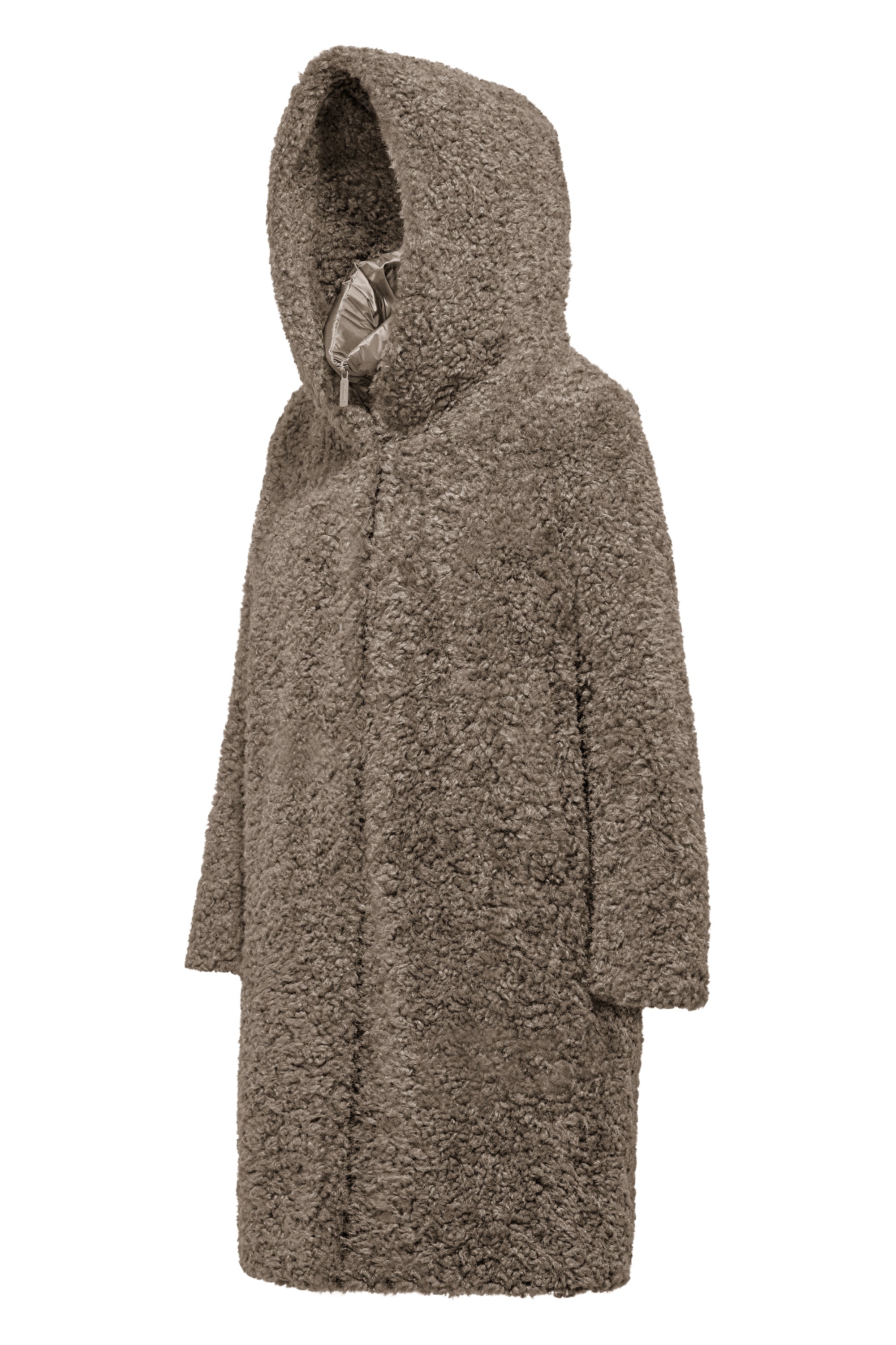 Cappotto lungo effetto agnellino - Image 20