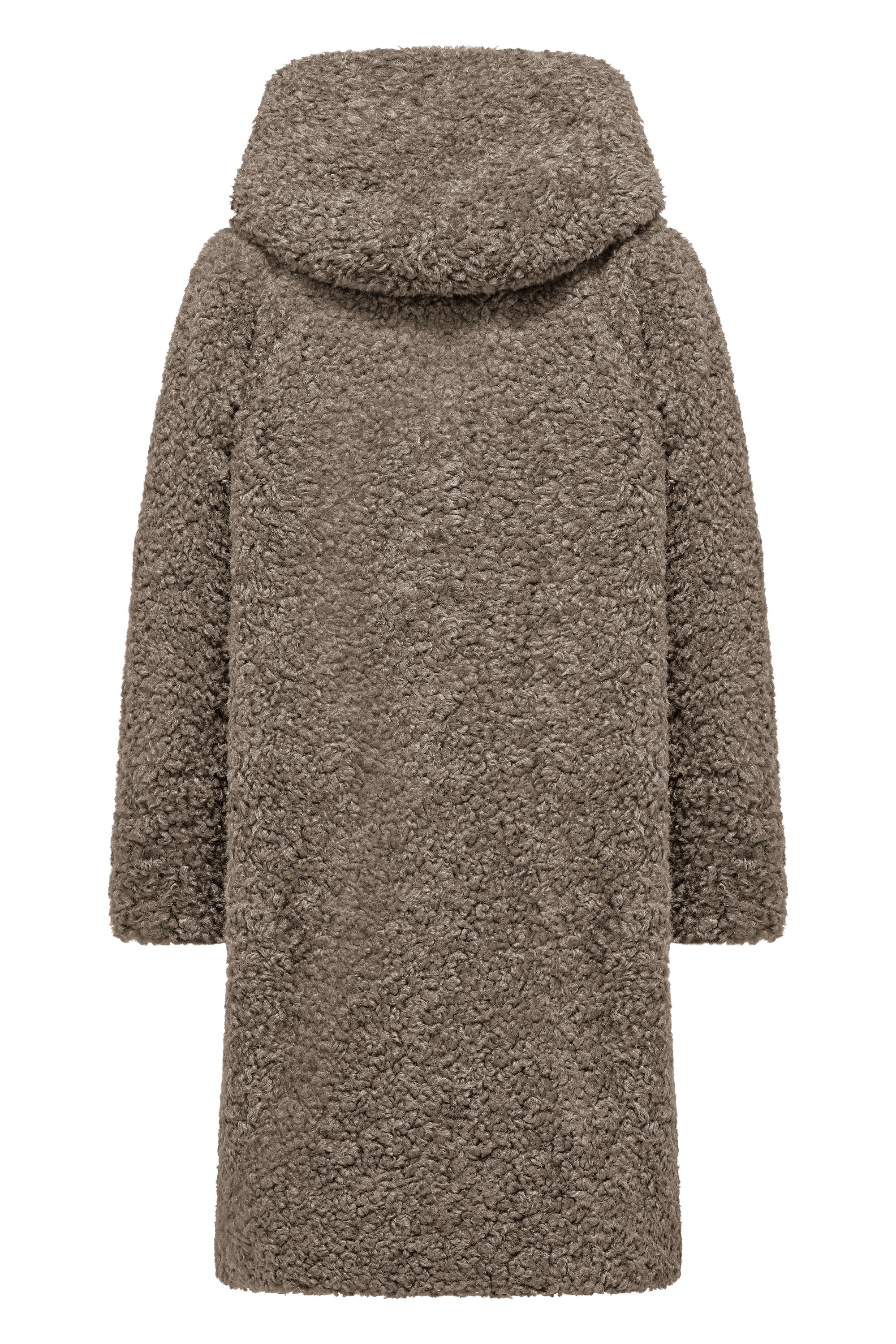 Cappotto lungo effetto agnellino - Image 21